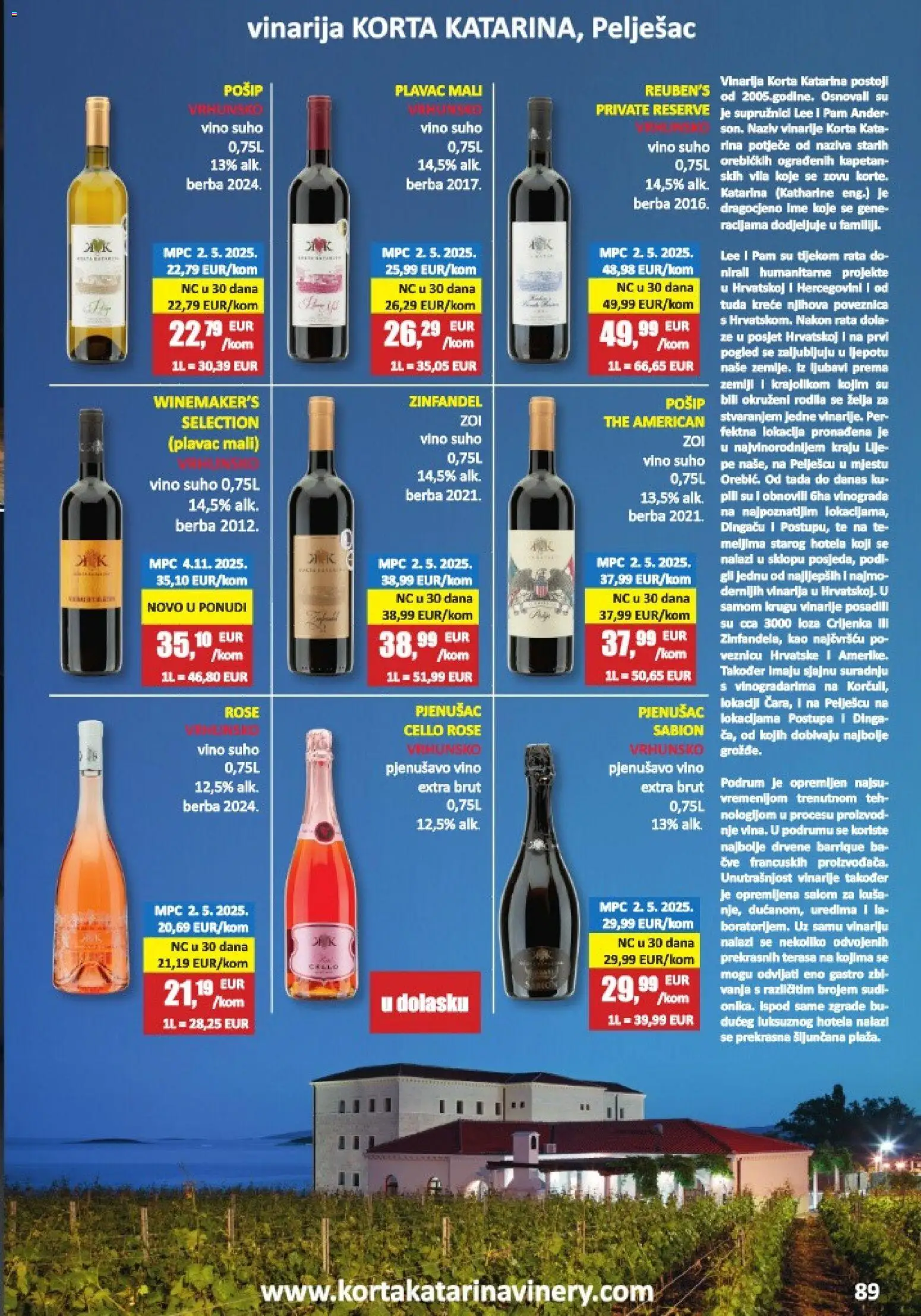 Vrutak katalog | vrijedi od 01.11.2025 | Stranica: 89 | Proizvodi: Vino, Pjenušavo vino