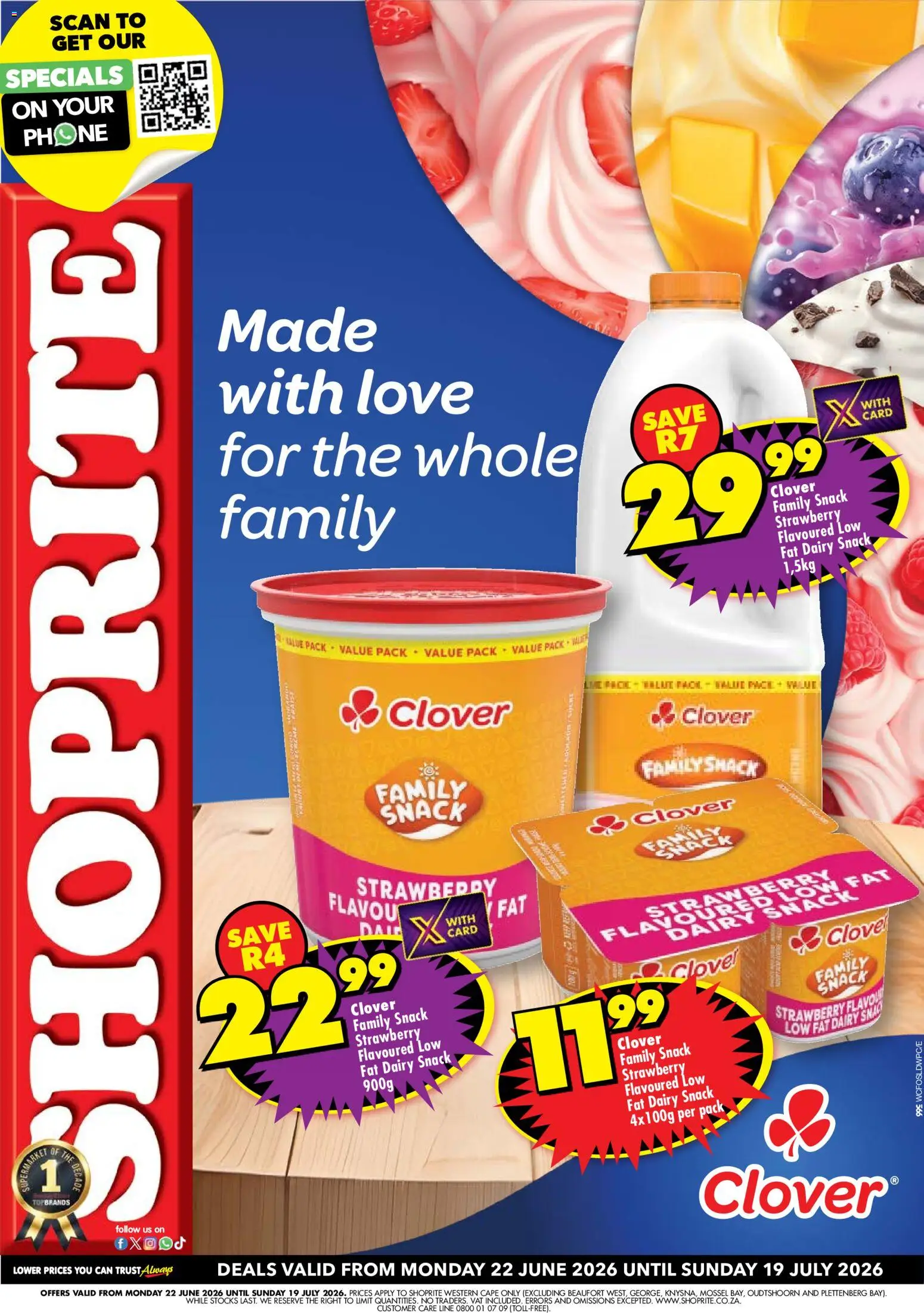 New Shoprite catalogue – valid from 22/06/2026 | Page: 1