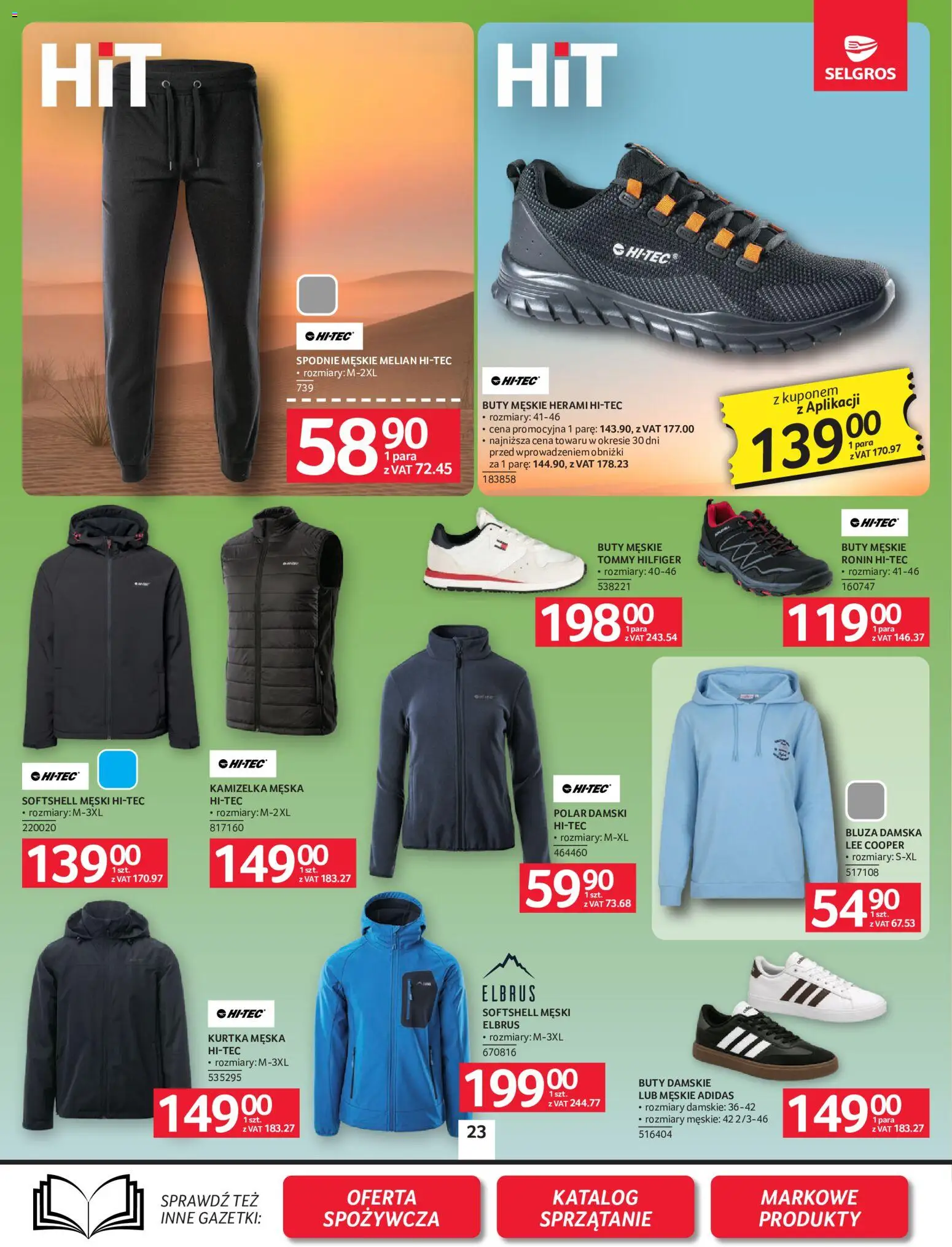 Selgros cash&carry gazetka - Oferta przemysłowa od 27.08.2026 | Strona: 25 | Produkty: Kamizelka, Kurtka, Spodnie, Buty damskie