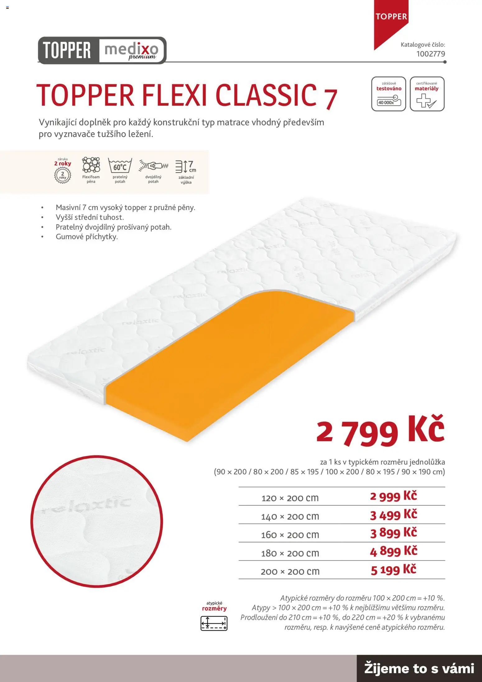 ASKO nábytek leták - Nabídka matrací od 01.01.2026 | Strana: 45 | Produkty: Matrace, Pěna