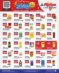 Africa Cash & Carry specials catalogue – valid from 02/07/2026 | Page: 25