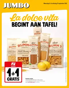 JUMBO folder / publicité - Voorbeeld van een folder van JUMBO, geldig van 09/09/2026