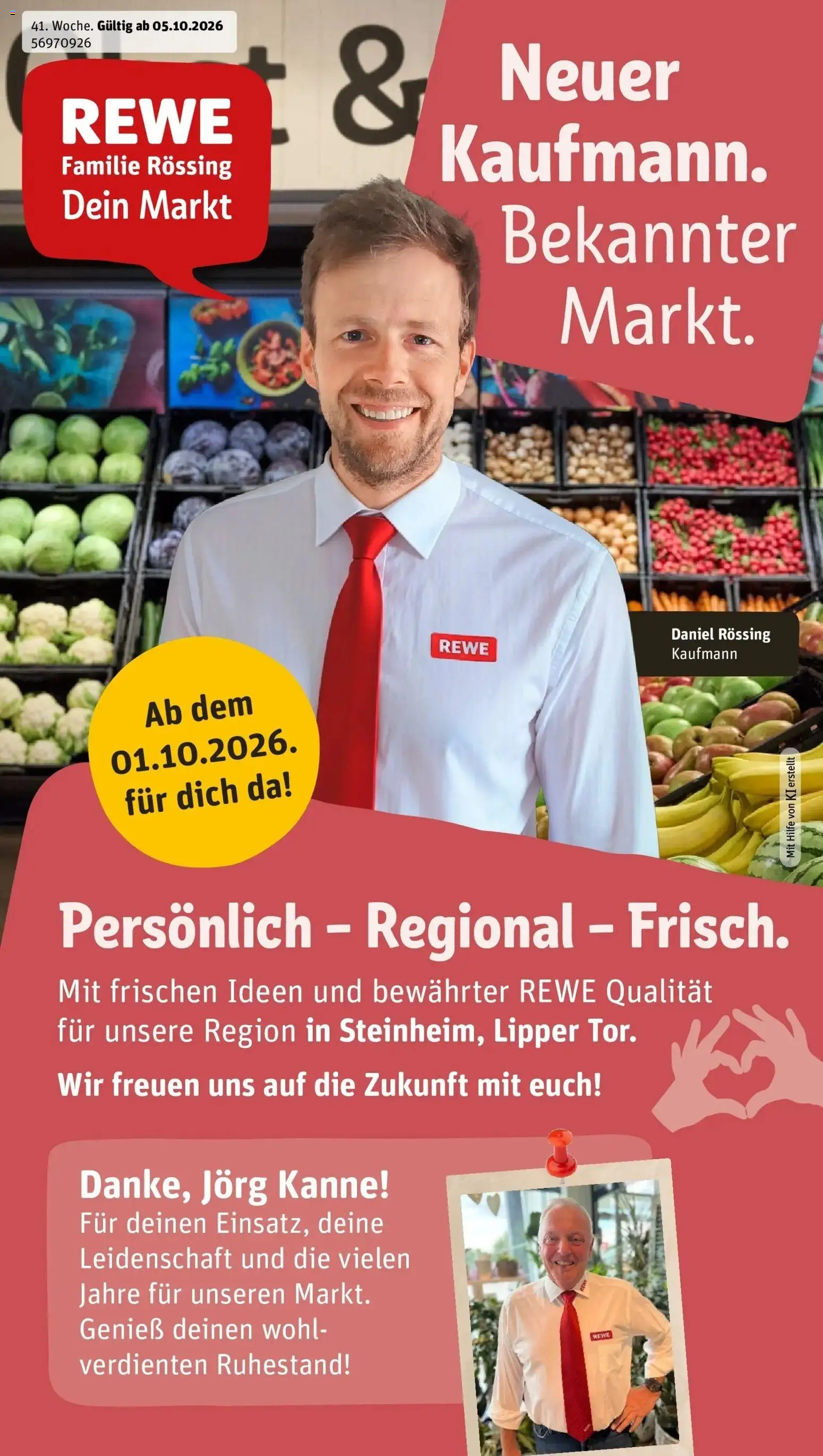 REWE Prospekt ab 05.10.2026 zum Blättern » Angebote | Seite: 1