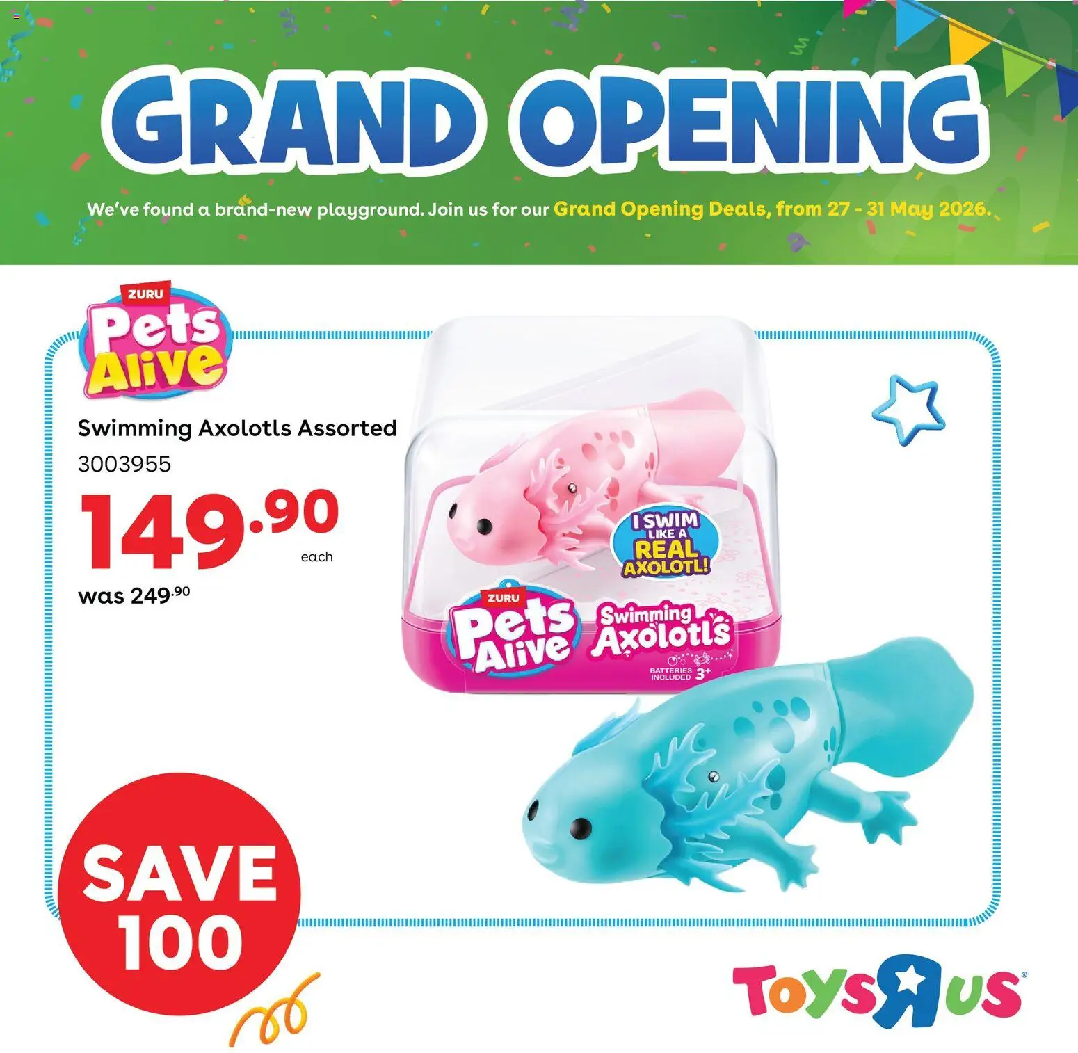 New Toys R Us catalogue – valid from 27.05.2026 | Page: 10 | Products: Toys