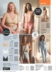 Anteprima del volantino Avon catalogo - campagna 9/2026 valido a partire dal 01/09/2026 | Pagina: 154 | Prodotti: Pantaloni, Reggiseno, Pigiama, Top