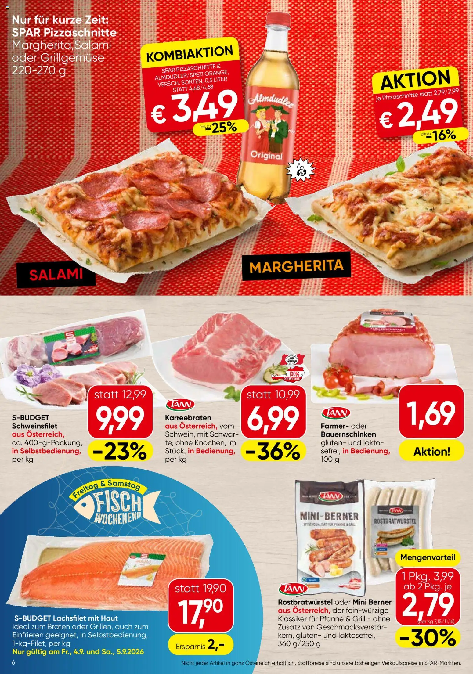 Spar - Flugblatt gültig ab 03.09.2026 | Seite: 6