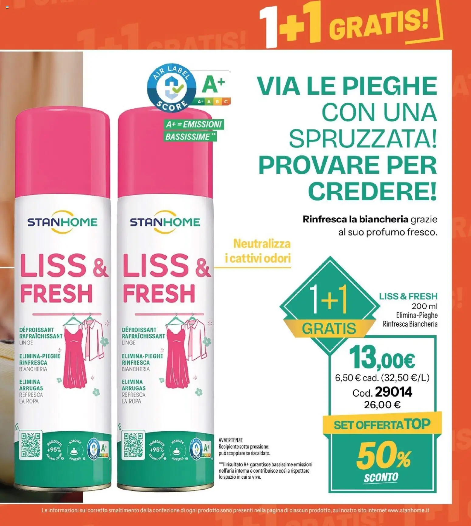 Volantino Stanhome del 14/07/2026 | Pagina: 6 | Prodotti: Top, Profumo