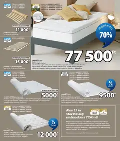 DREAMZONE® DRIVA rugós matrac, 27 cm vastag rugós matrac 505 db/m² multitáskarugóval és 7 komfortzónával. A matrac egyik oldalán jól szellőző latex és poliéter habszivaccsal, a másik oldalán hideghab szivaccsal párnázott. Steppelt, mosható sztreccs huzattal. 80x200 cm* 259900 Ft - amely érvényes a következő dátumtól: 2026.07.01. | Oldal: 14