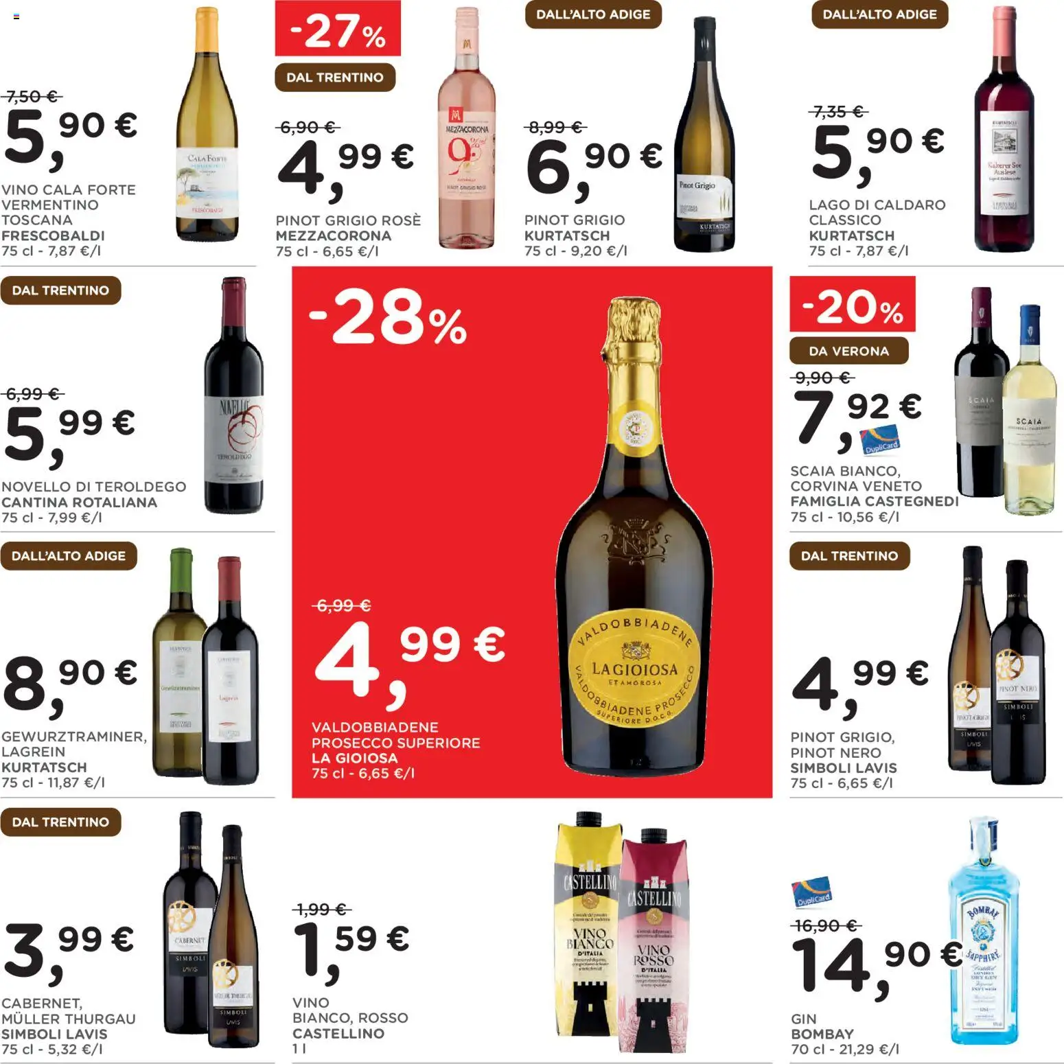 Volantino Poli del 28/10/2026 | Pagina: 27 | Prodotti: Prosecco, Vino, Vino rosso
