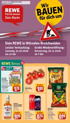 Rewe Prospekt Würselen / Broichweiden ab 26.10.2026 gültig