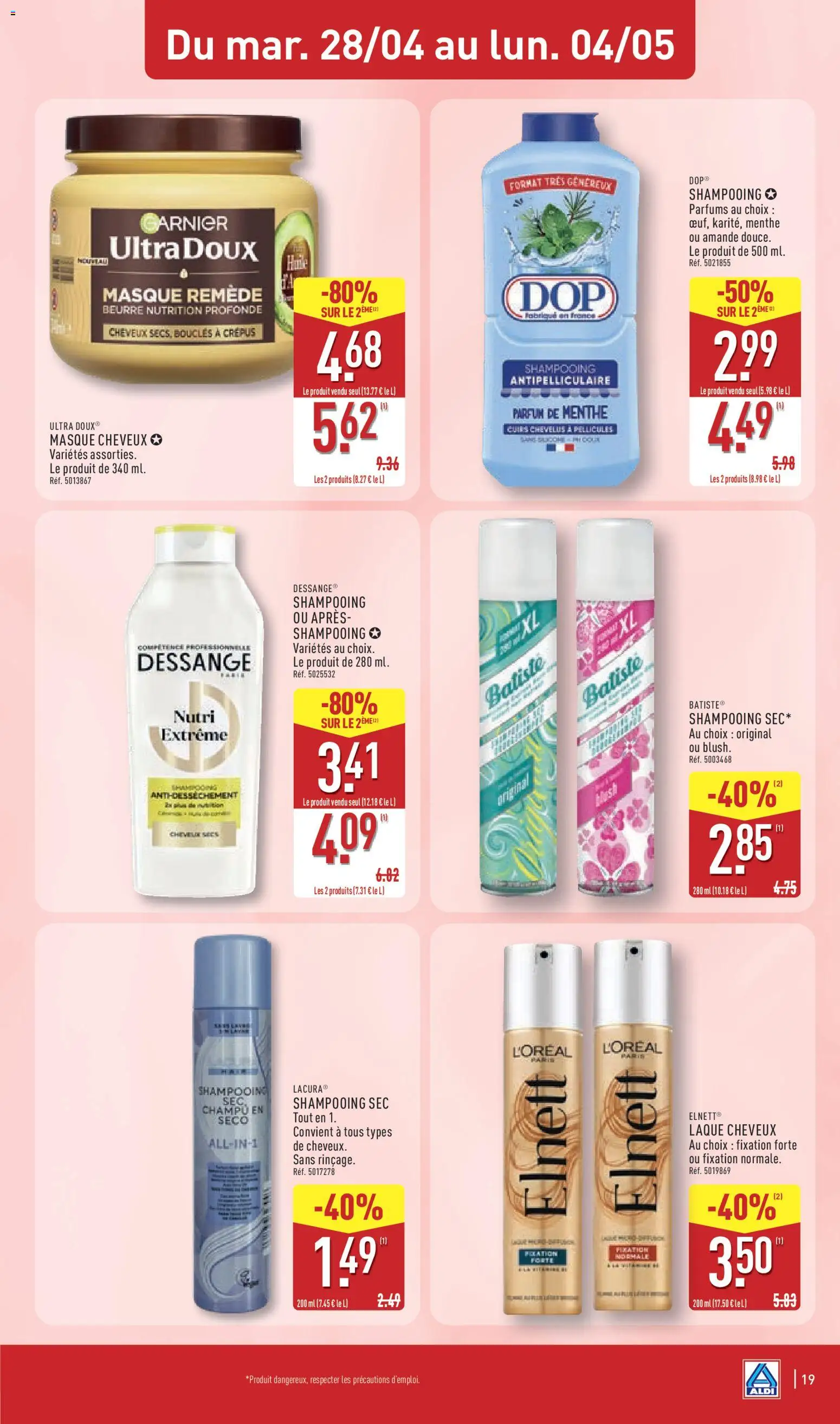 {H1} | Page: 23 | Produits: Orange, Pêche, Gel douche, Déodorant