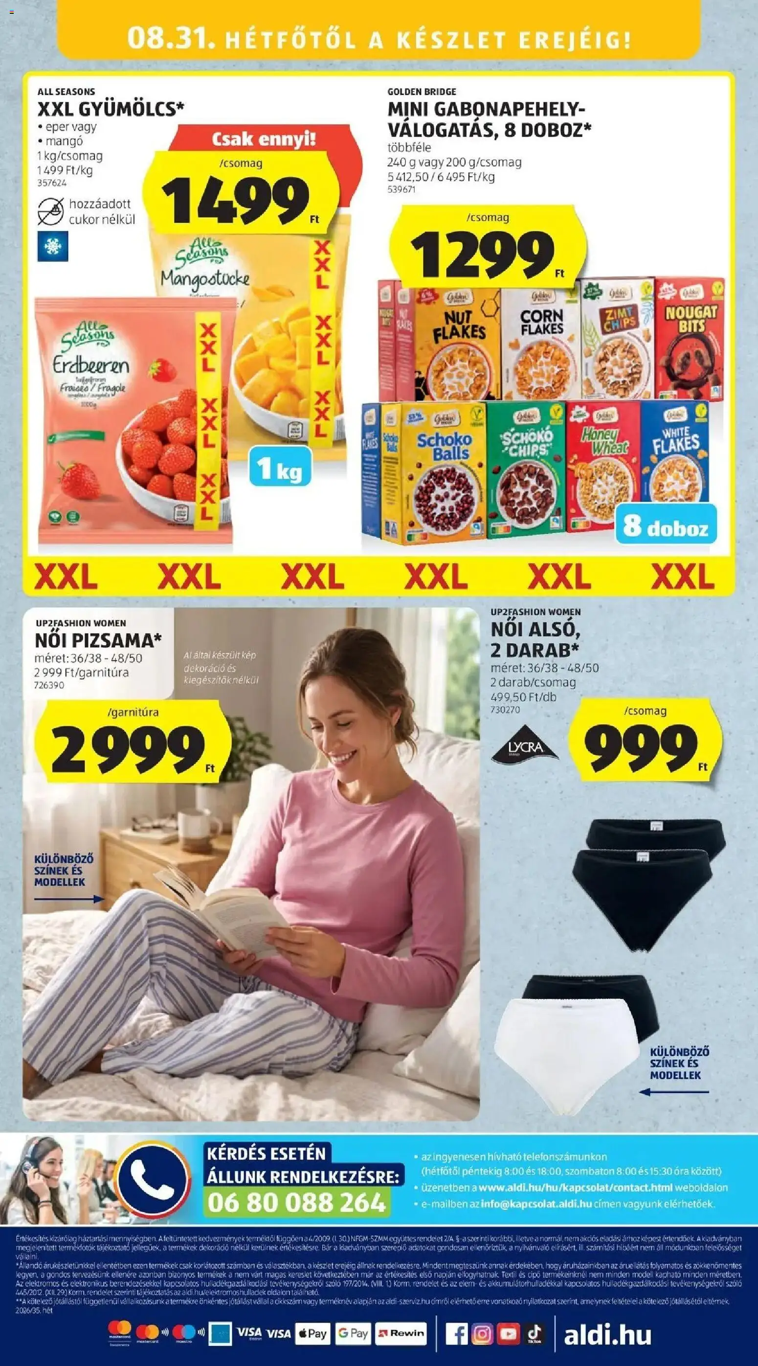 Aldi aktuális akciós újság - 2026.08.22. -tól/töl > akció, lapozható szórólap 🛍️ | Oldal: 36