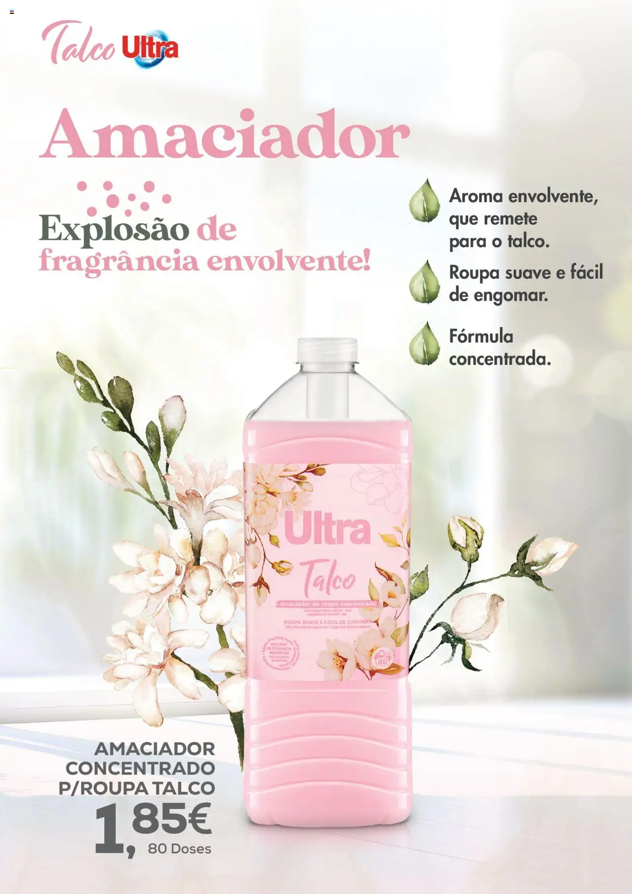 Pingo Doce Talco │ válido de 04/09/2024 | Página: 2 | Produtos: Fragrância, Amaciador de roupa