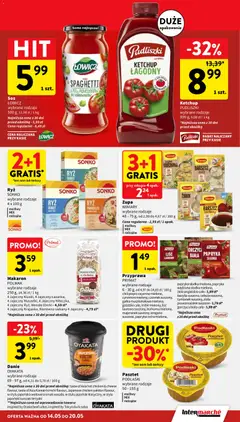 Pogląd oferty "Intermarche gazetka" - ważna od 14.05.2026 | Strona: 31 | Produkty: Czosnek, Cynamon, Kurkuma, Makaron