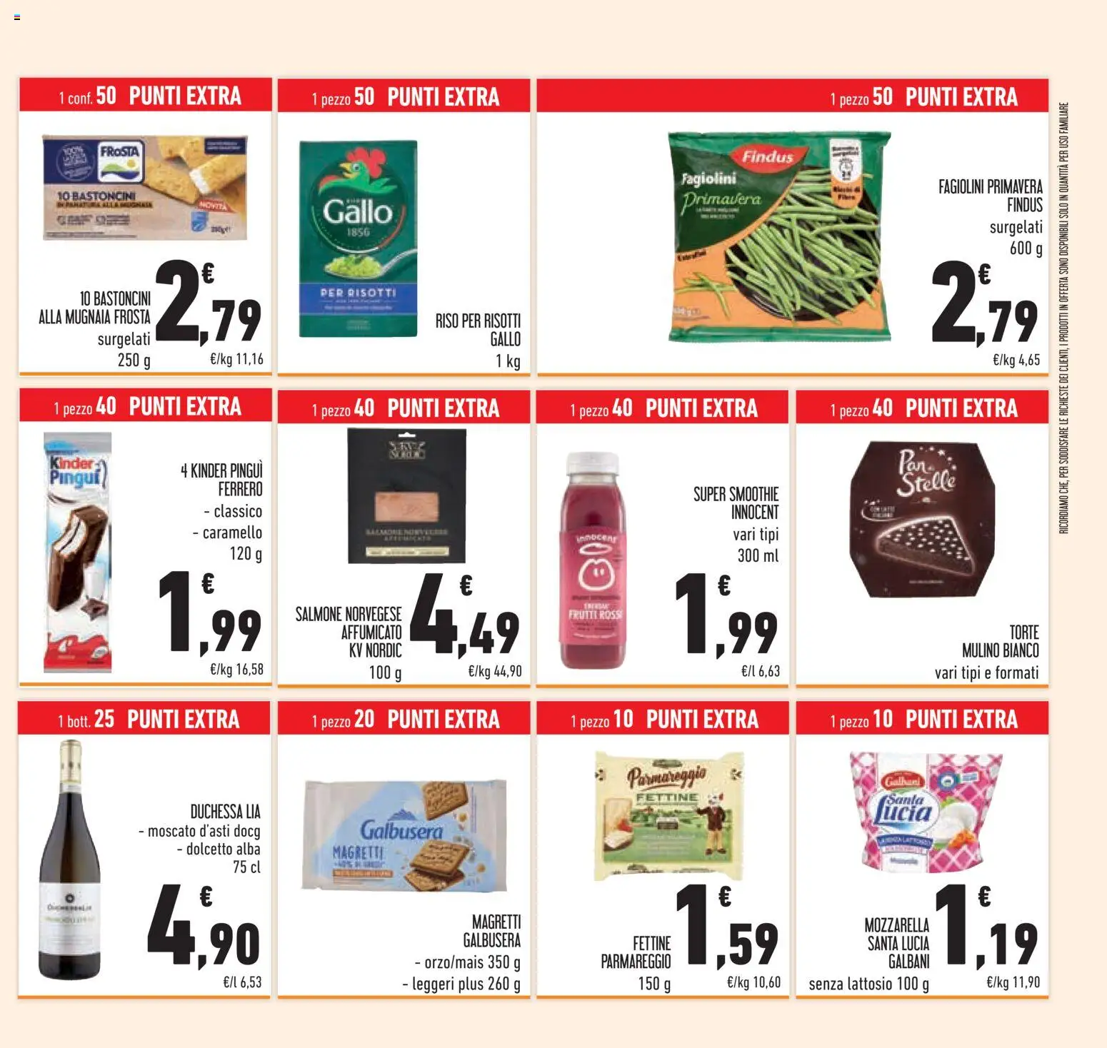 Volantino Conad del 07/10/2026 | Pagina: 53 | Prodotti: Salmone, Riso, Mozzarella, Senza lattosio