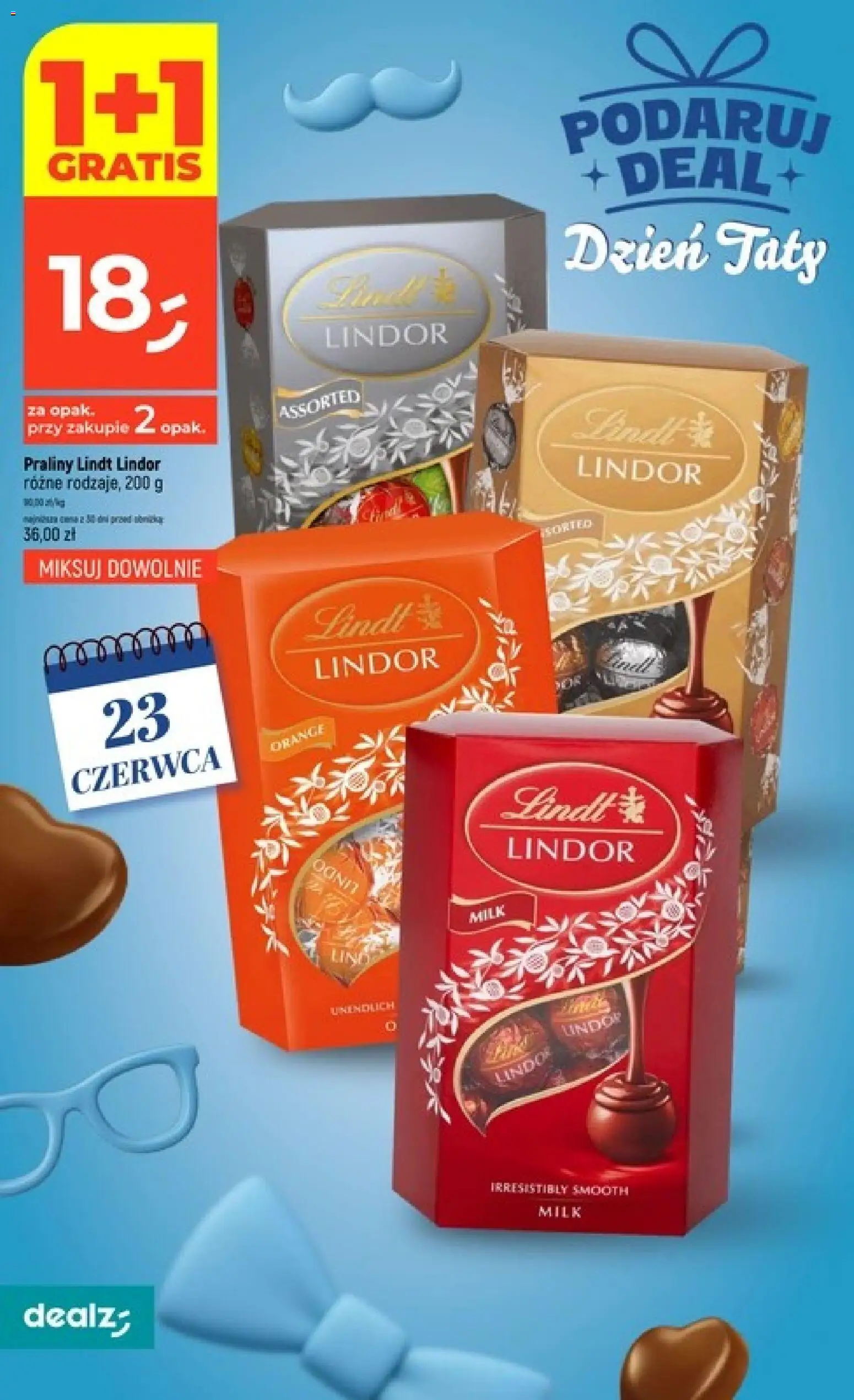 Dealz gazetka - Dzień Taty od 18.06.2026 | Strona: 2 | Produkty: Praliny