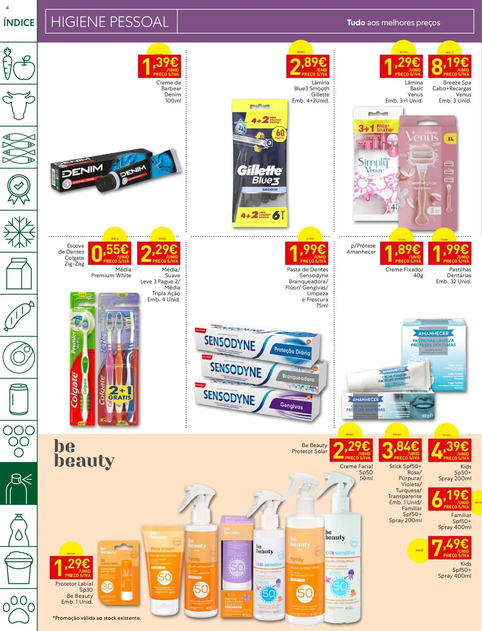 Recheio folheto │ válido de 11/08/2026 | Página: 32 | Produtos: Creme facial, Pasta de dentes, Fixador, Creme