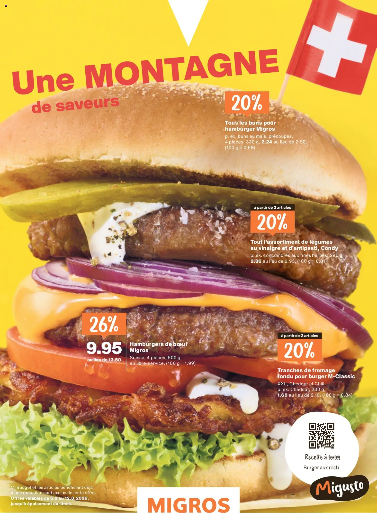 Migros aktionen Magazine FR – gültig ab 05.08.2026 | Seite: 6