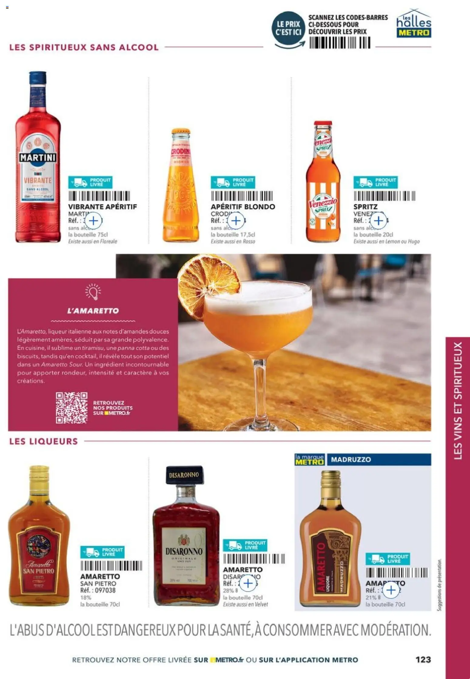 {H1} | Page: 123 | Produits: Alcool, Liqueur, Martini, Livre