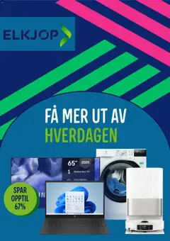 Forhåndsvisning av Elkjøp kundeavis gyldig fra 25/08/2026