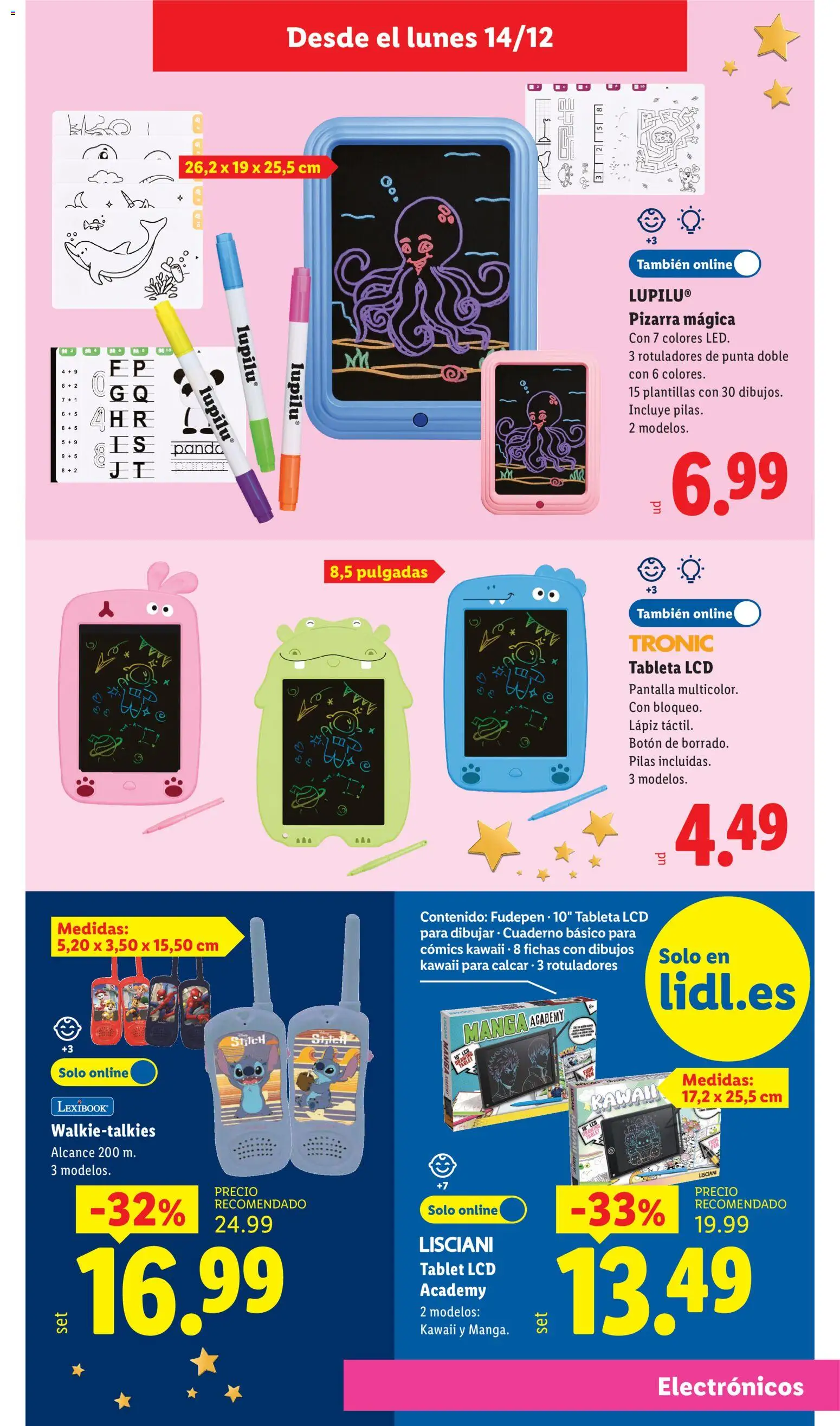 Lidl - Juguetes de aprendizaje │ válido desde el 21/10/2026 | Página: 7 | Productos: Tableta, Tablet