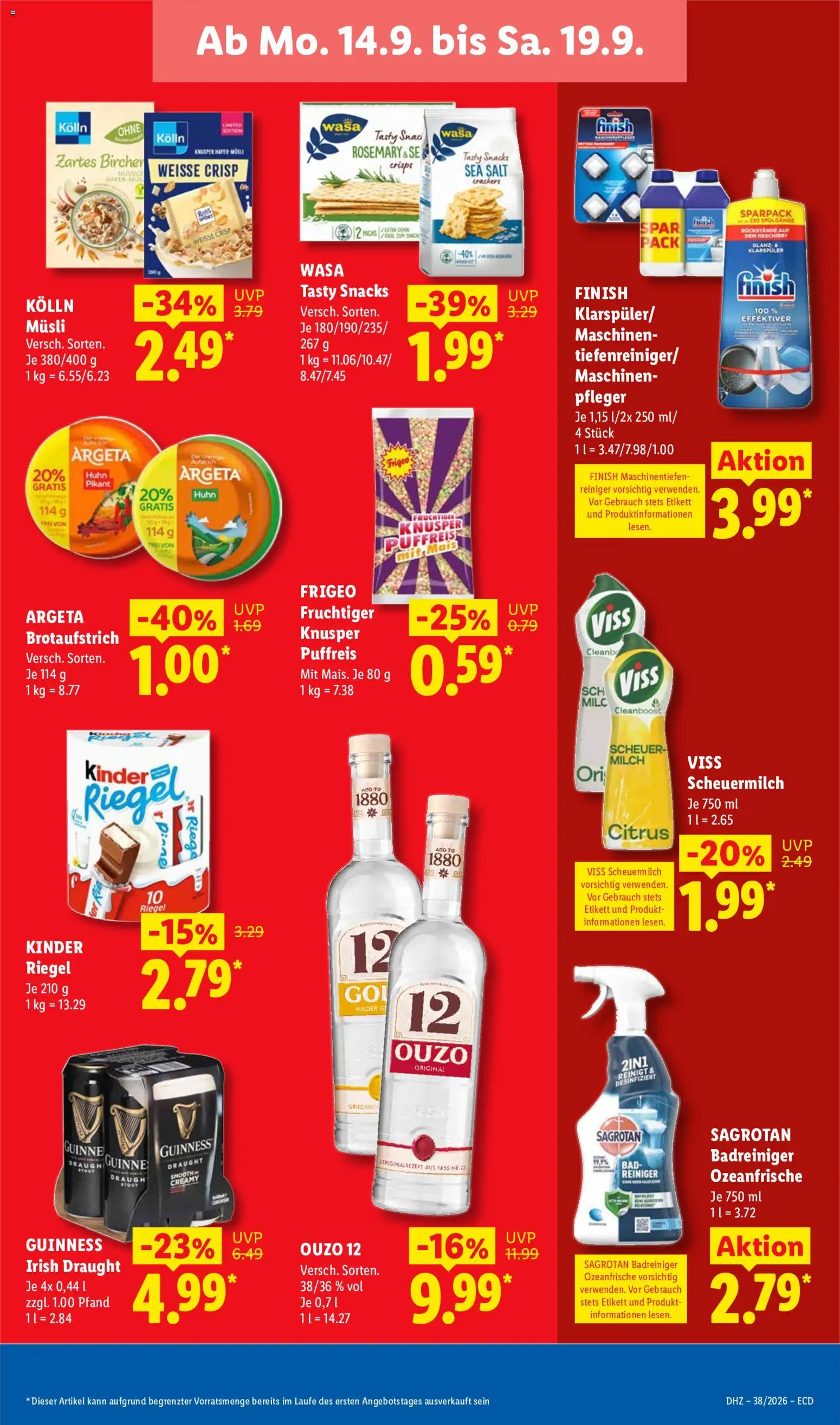 Lidl Německo leták od 14.09.2026 | Strana: 19