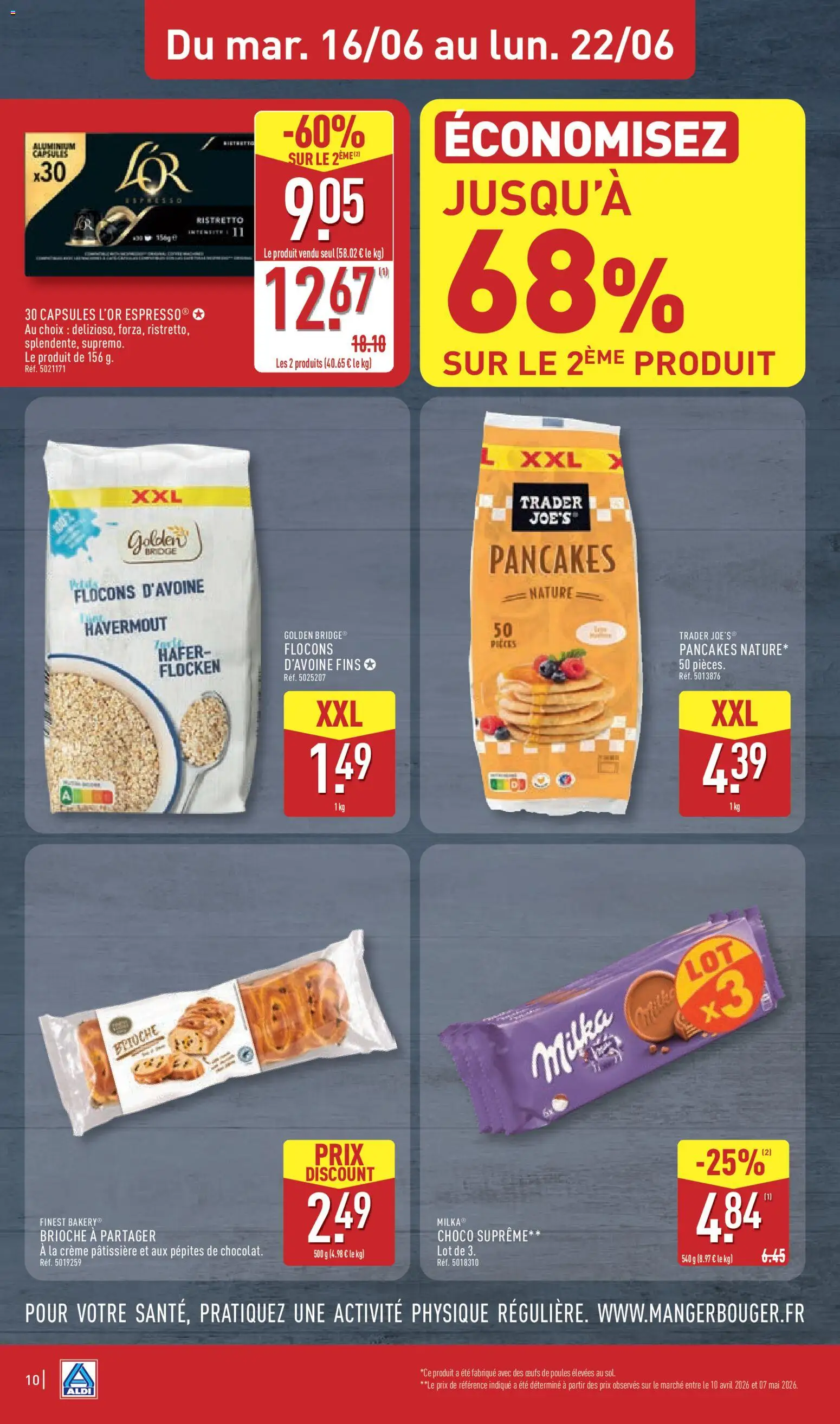 {H1} | Page: 12 | Produits: Flocons, Flocons d’avoine, Œufs, Crème