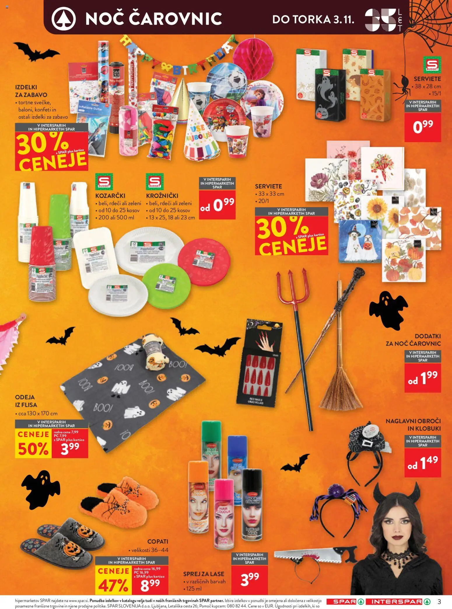 Novi Spar katalog ponudbe – veljaven od 21.10.2026 | Stran: 3