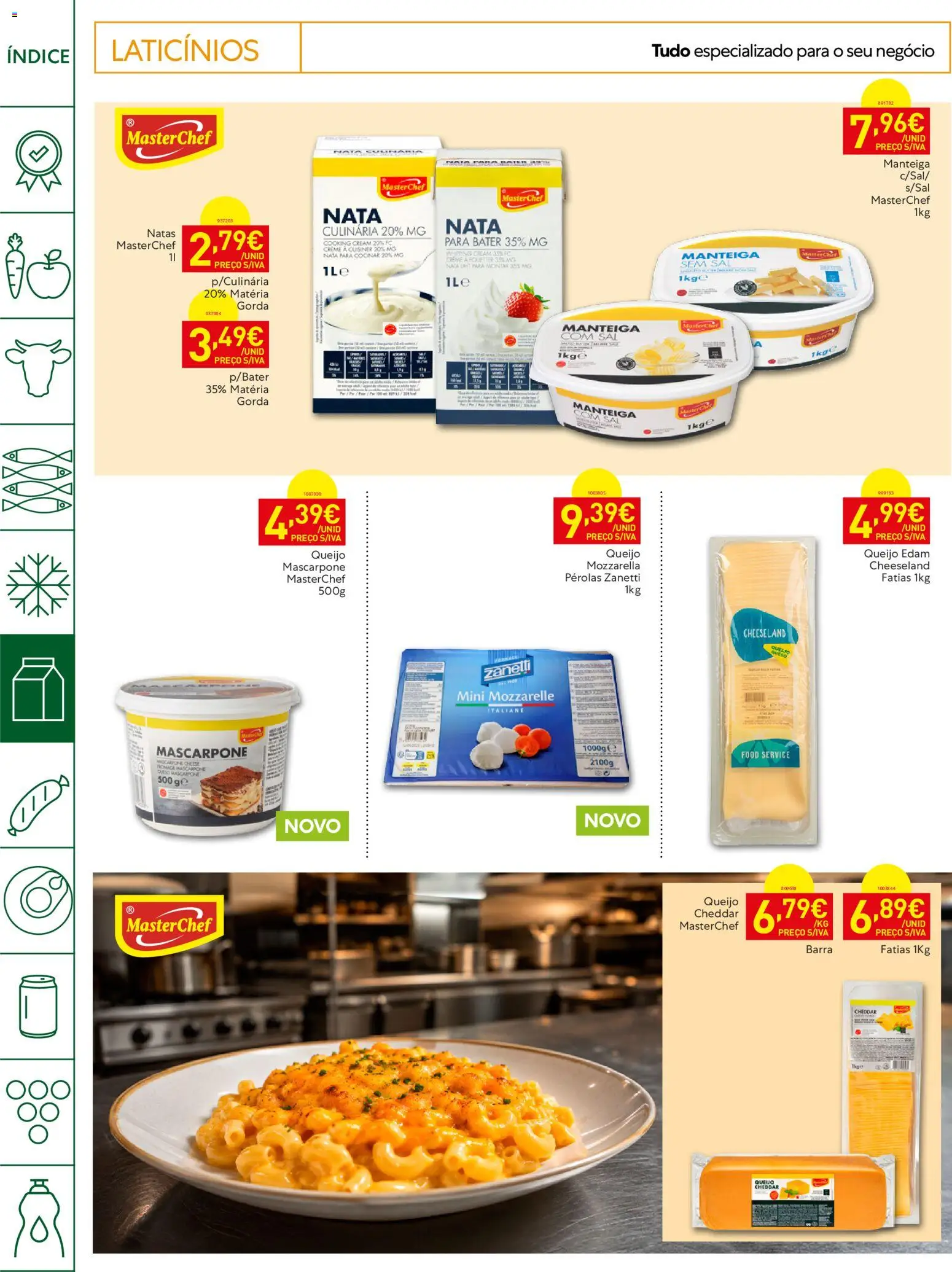 Recheio Horeca Madeira │ válido de 01/09/2026 | Página: 10 | Produtos: Sal, Nata, Creme, Mascarpone