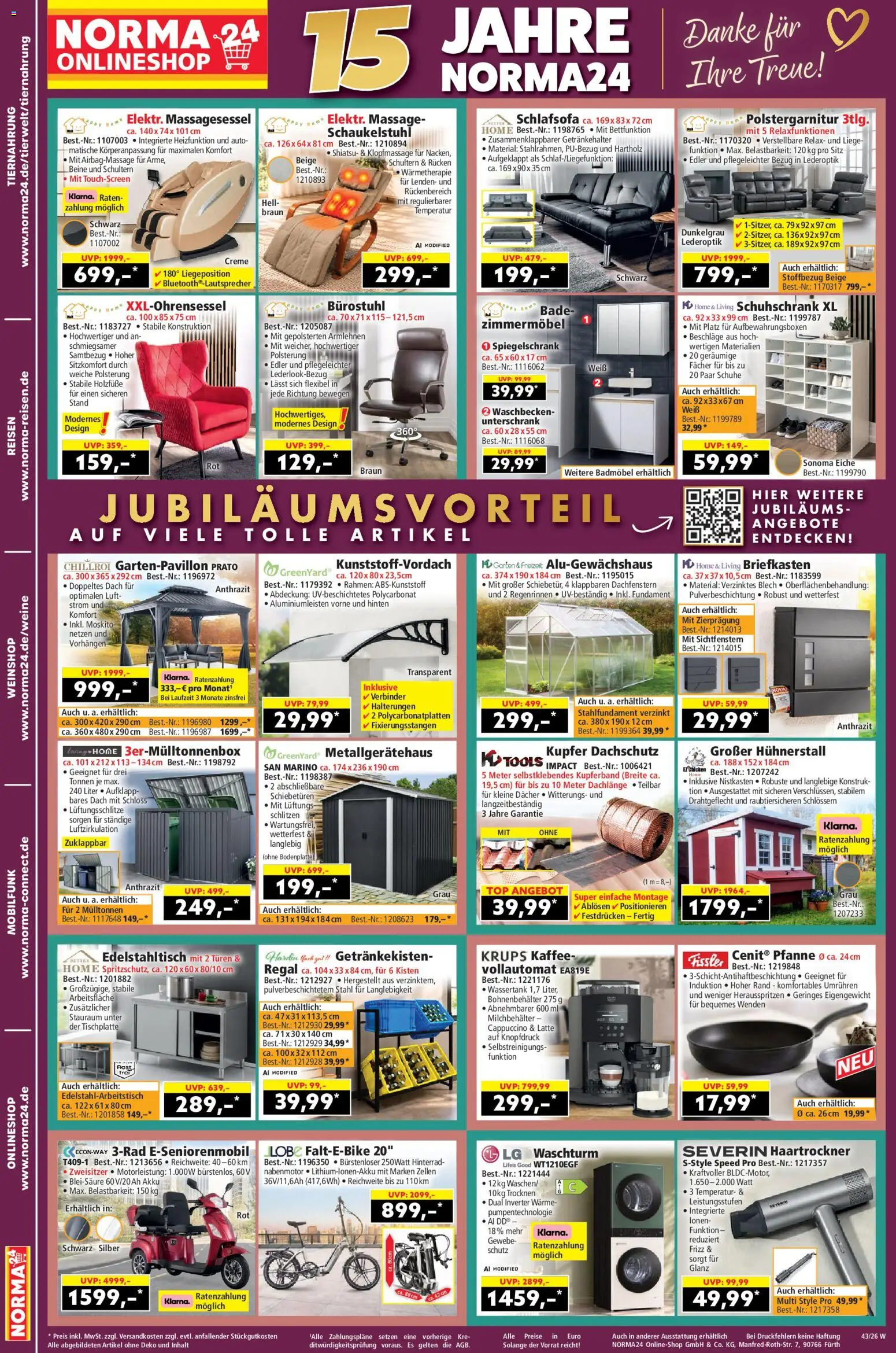 Norma Onlineshop – gültig ab 19.10.2026 | Seite: 2 | Produkte: Verbinder, LG, Krups, Creme