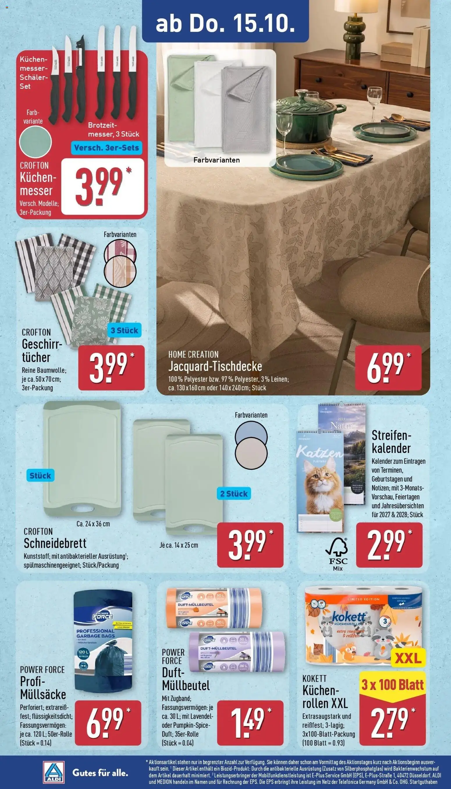 Aldi Aktueller Prospekt (ab 12.10.2026) » Angebote Online | Seite: 24 | Produkte: Duft, Kuchen, Lavendel, Home creation