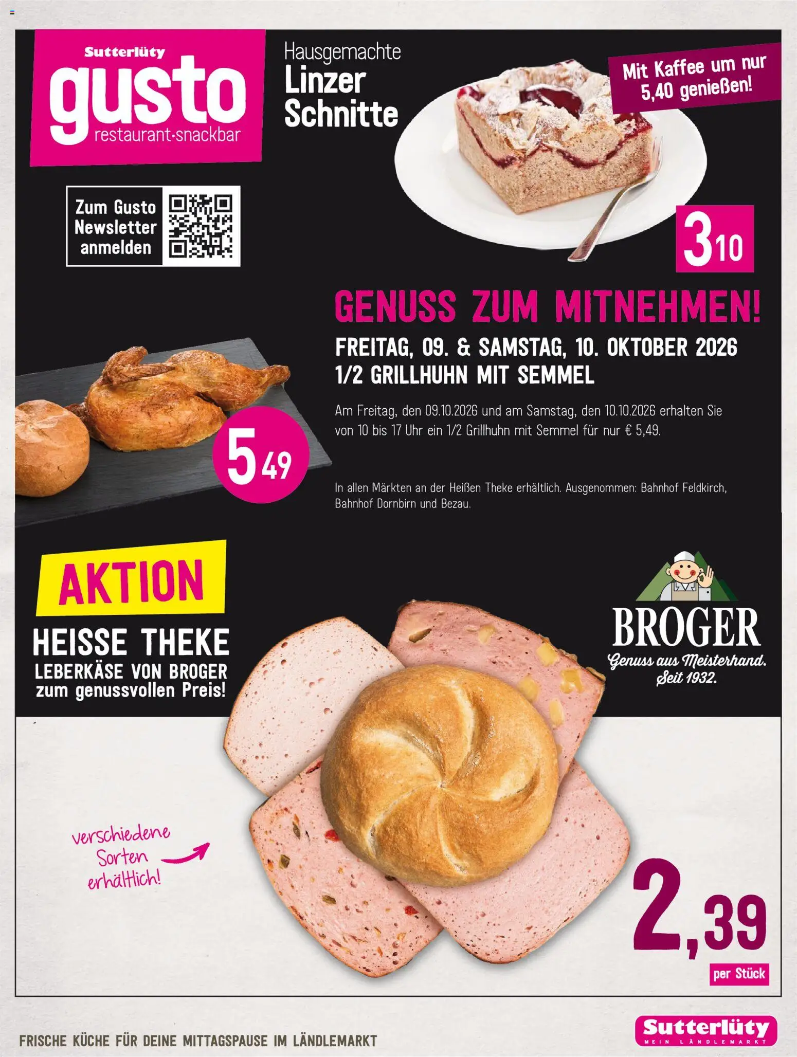 Sutterlüty Flugblatt gültig ab 08.10.2026 | Seite: 7 | Produkte: Uhr, Kaffee
