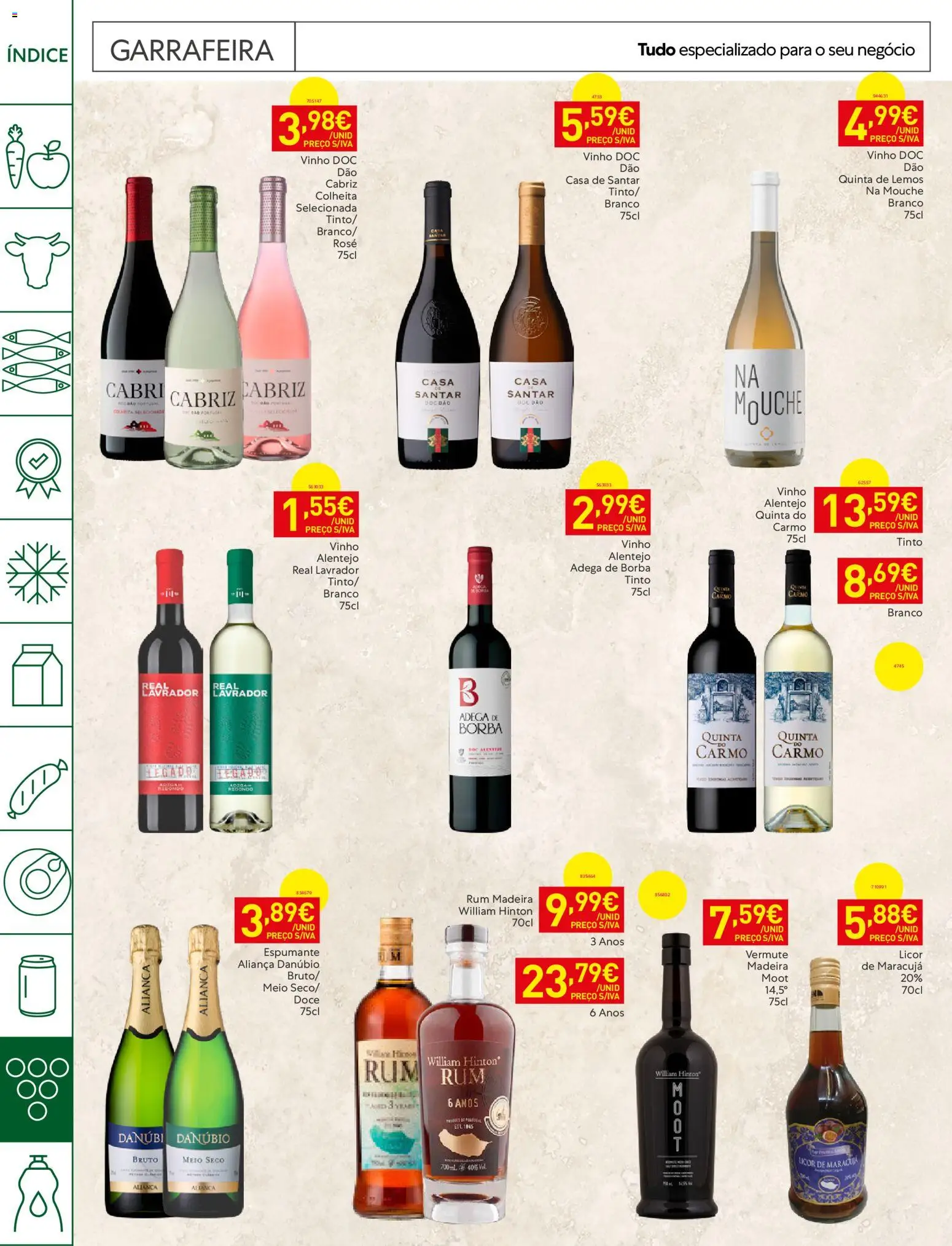 Recheio Horeca Madeira │ válido de 28/07/2026 | Página: 26 | Produtos: Vermute, Espumante, Licor, Vinho