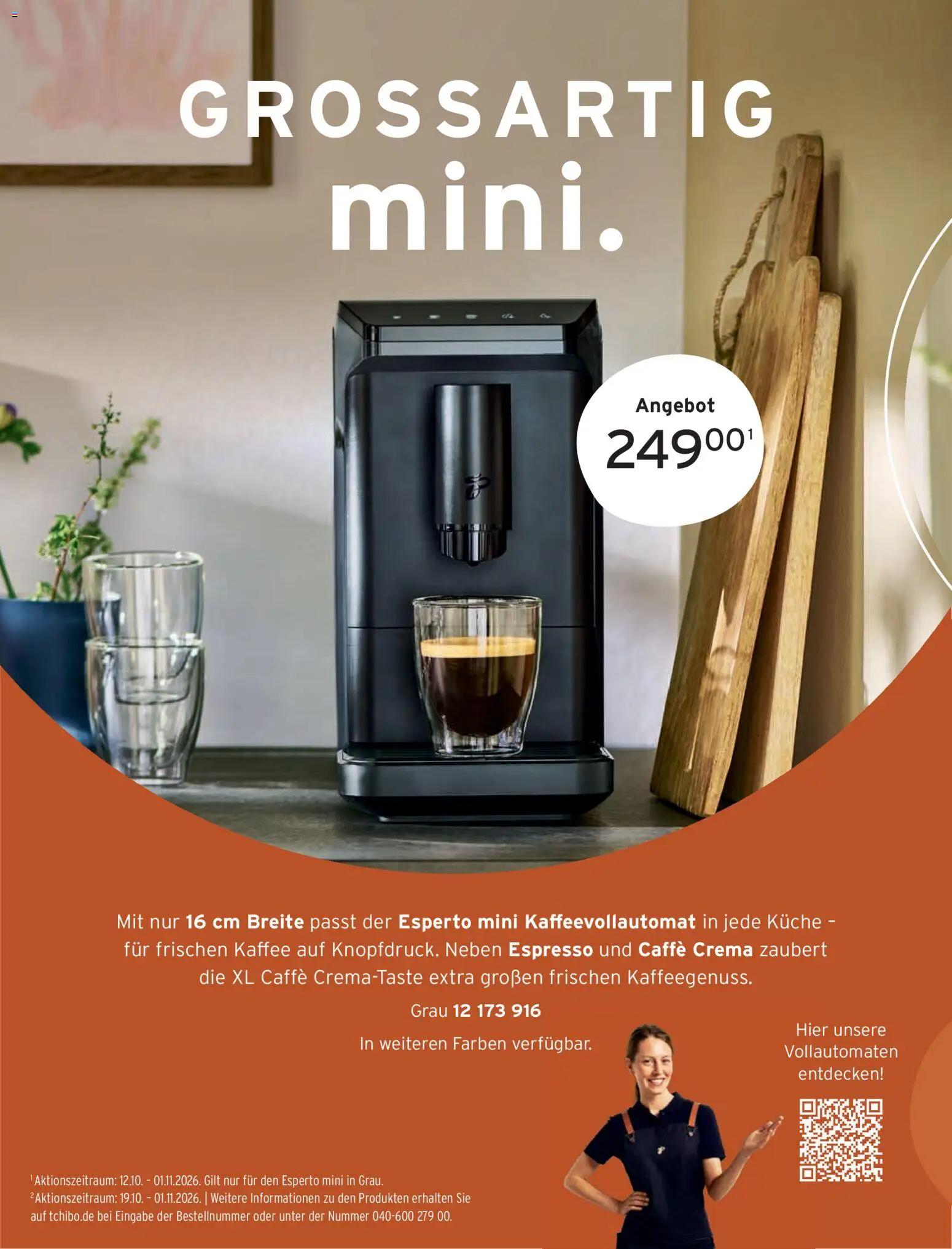 Angebote Tchibo – gültig ab 01.11.2026 | Seite: 186 | Produkte: Kaffee, Küche, Kaffeevollautomat
