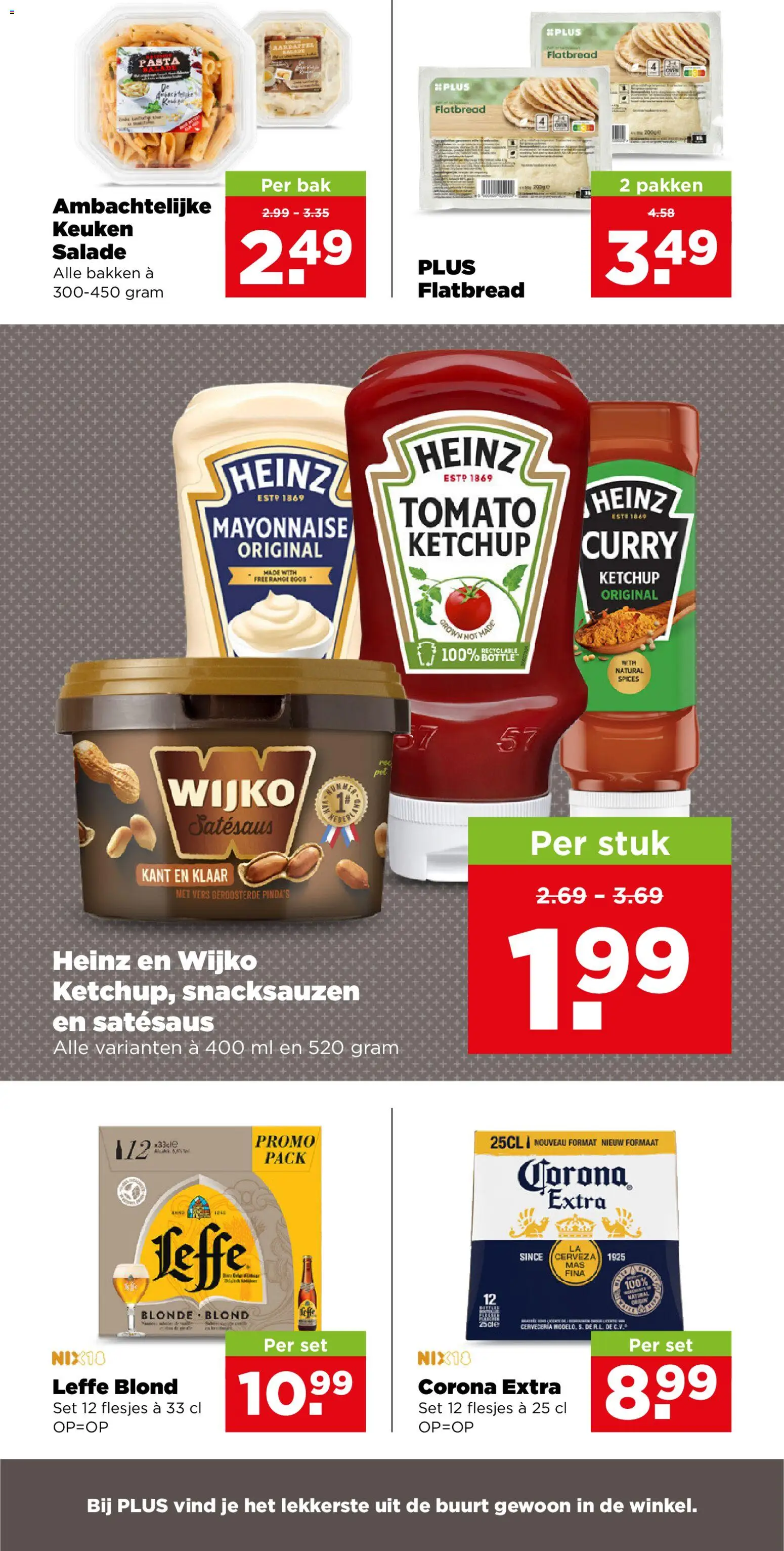 {H1} | Pagina: 9 | Producten: Corona Extra, Pasta, Ketchup, Salade