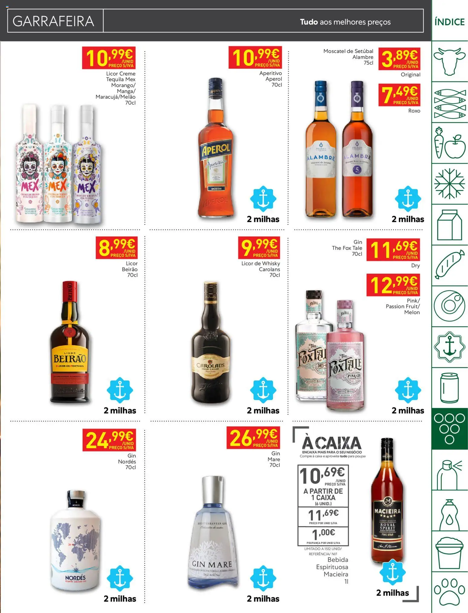 Recheio folheto Madeira │ válido de 27/10/2026 | Página: 31 | Produtos: Whisky, Licor, Creme, Bebida