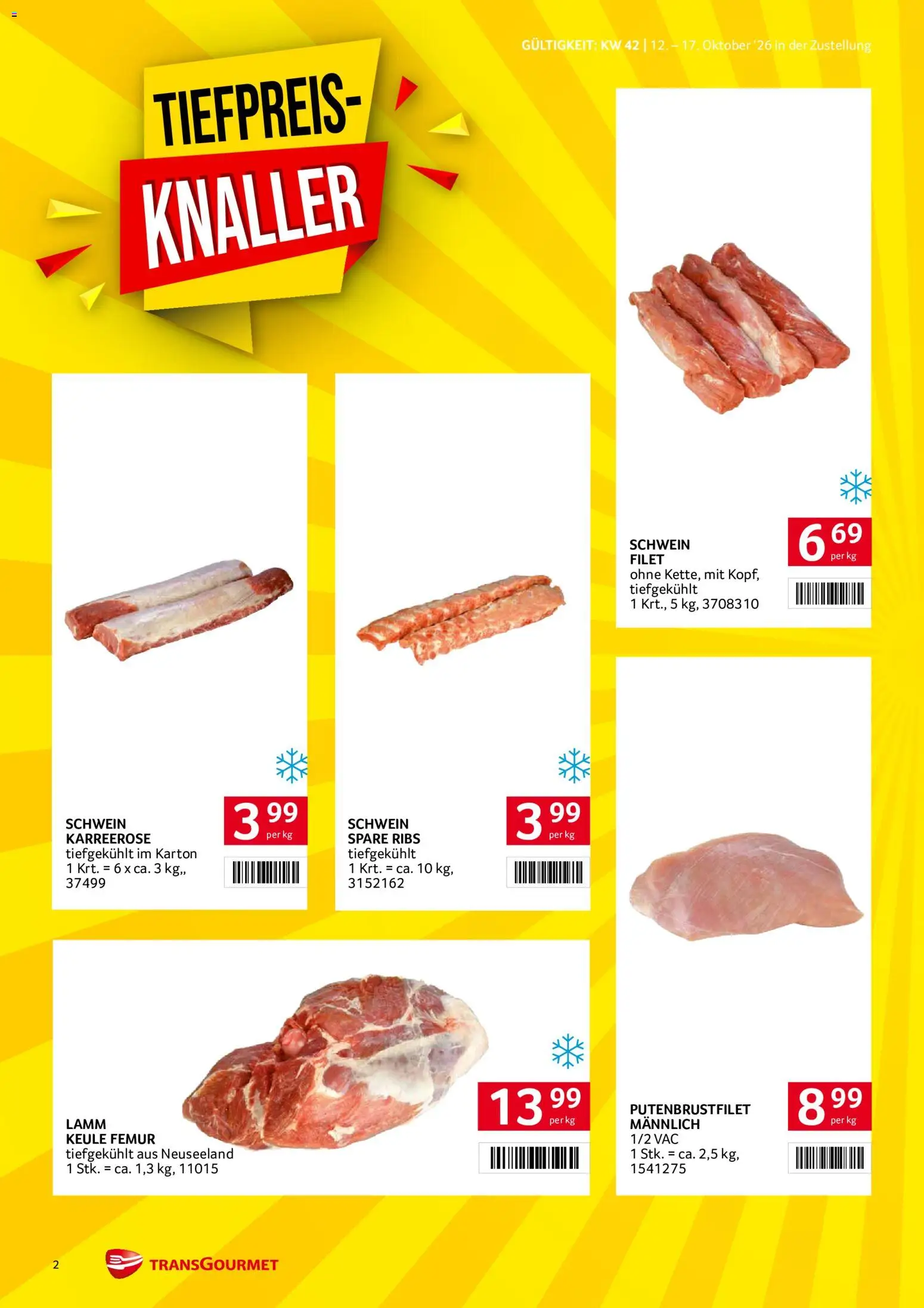 Transgourmet Flugblatt gültig ab 11.10.2026 | Seite: 2
