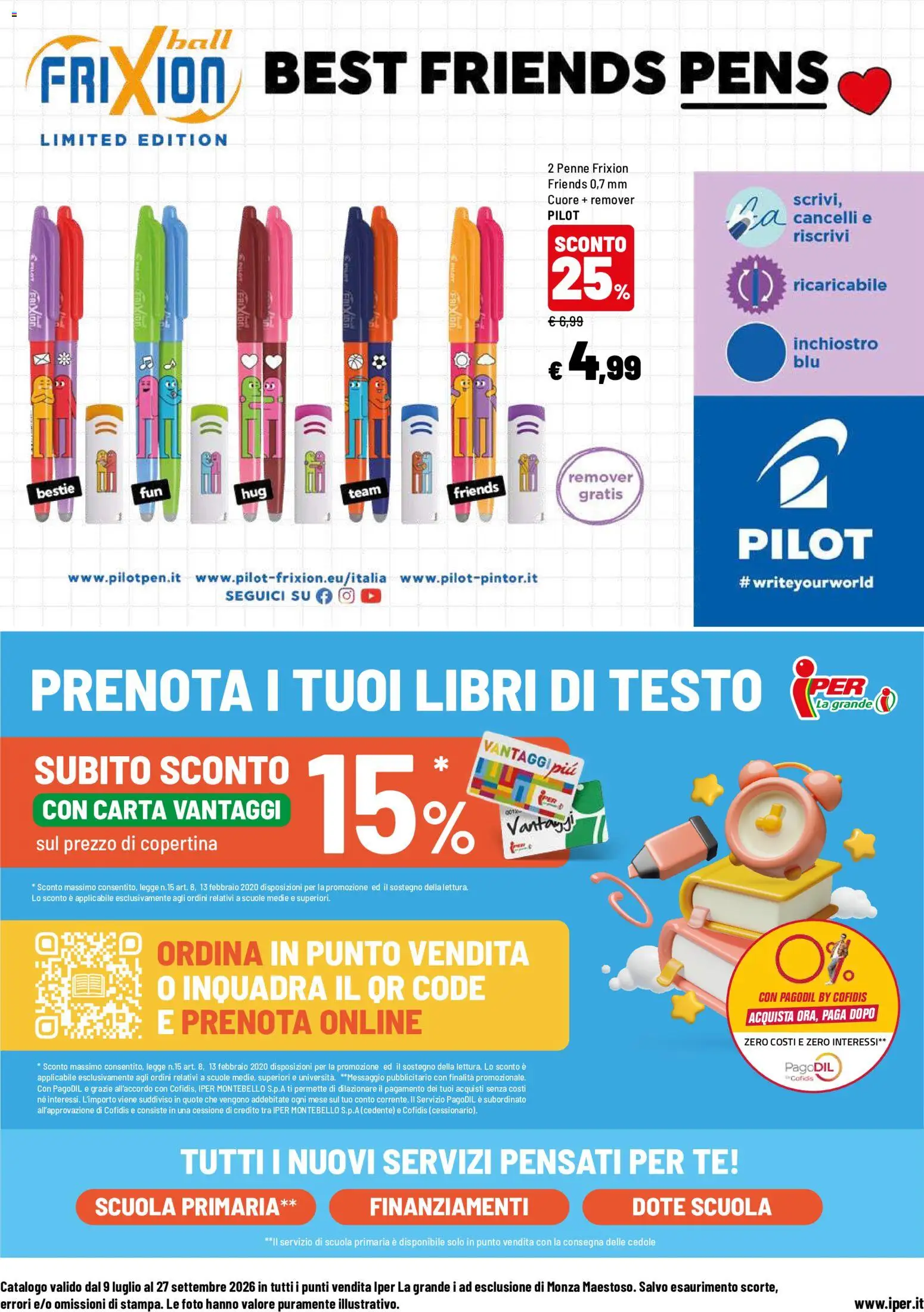 Volantino Iper del 09/07/2026 | Pagina: 20 | Prodotti: Tè, Penne