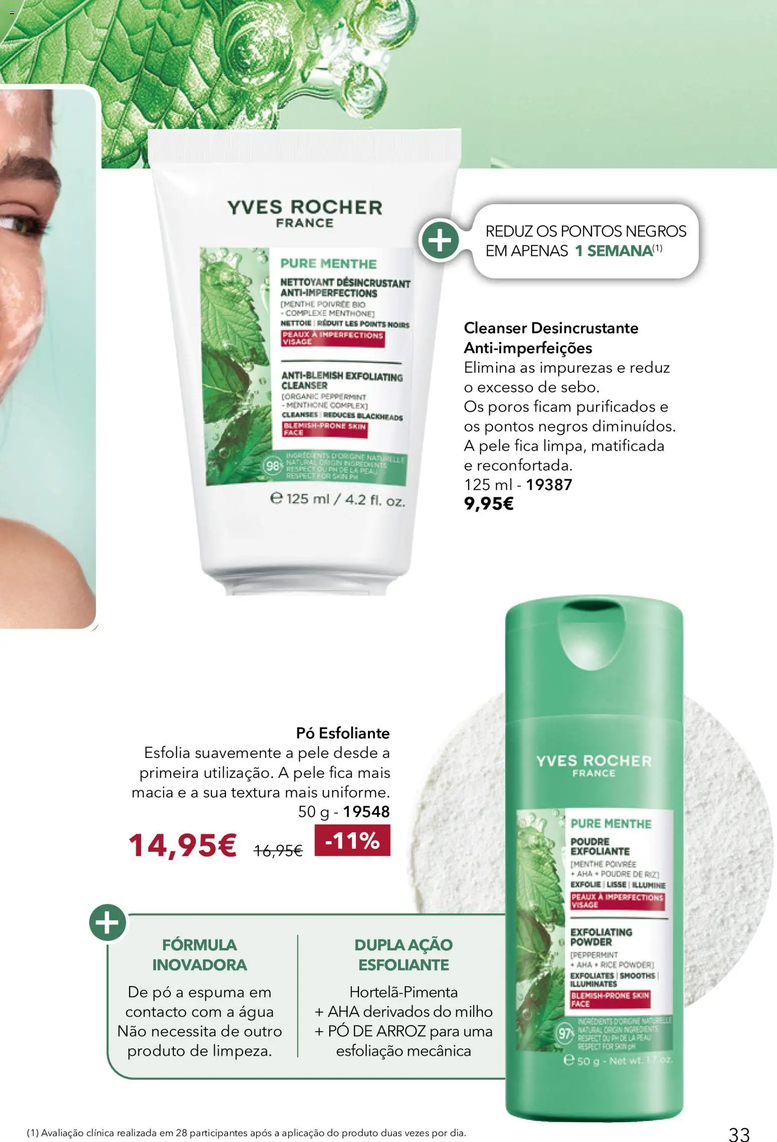 Yves Rocher Catálogo 12 │ válido de 24/09/2026 | Página: 33 | Produtos: Agua, Pó, Arroz, Milho