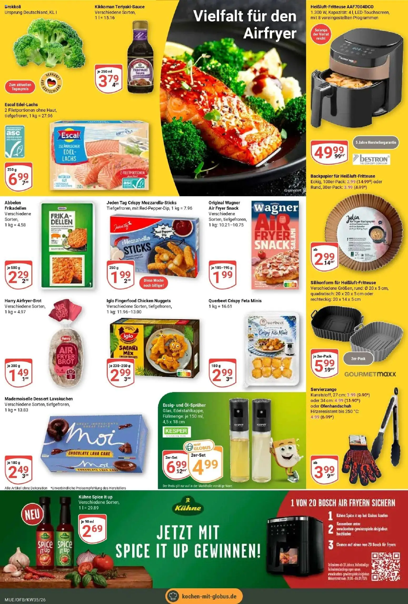 Globus Prospekt Mühldorf (ab 24.08.2026) » Angebote online | Seite: 11 | Produkte: Bosch, Mozzarella, Iglo, Brokkoli