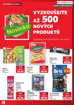 Náhled letáku CORNY BIG Protein 24 % kakao, Protein bar od 30.09.2026 | Strana: 41