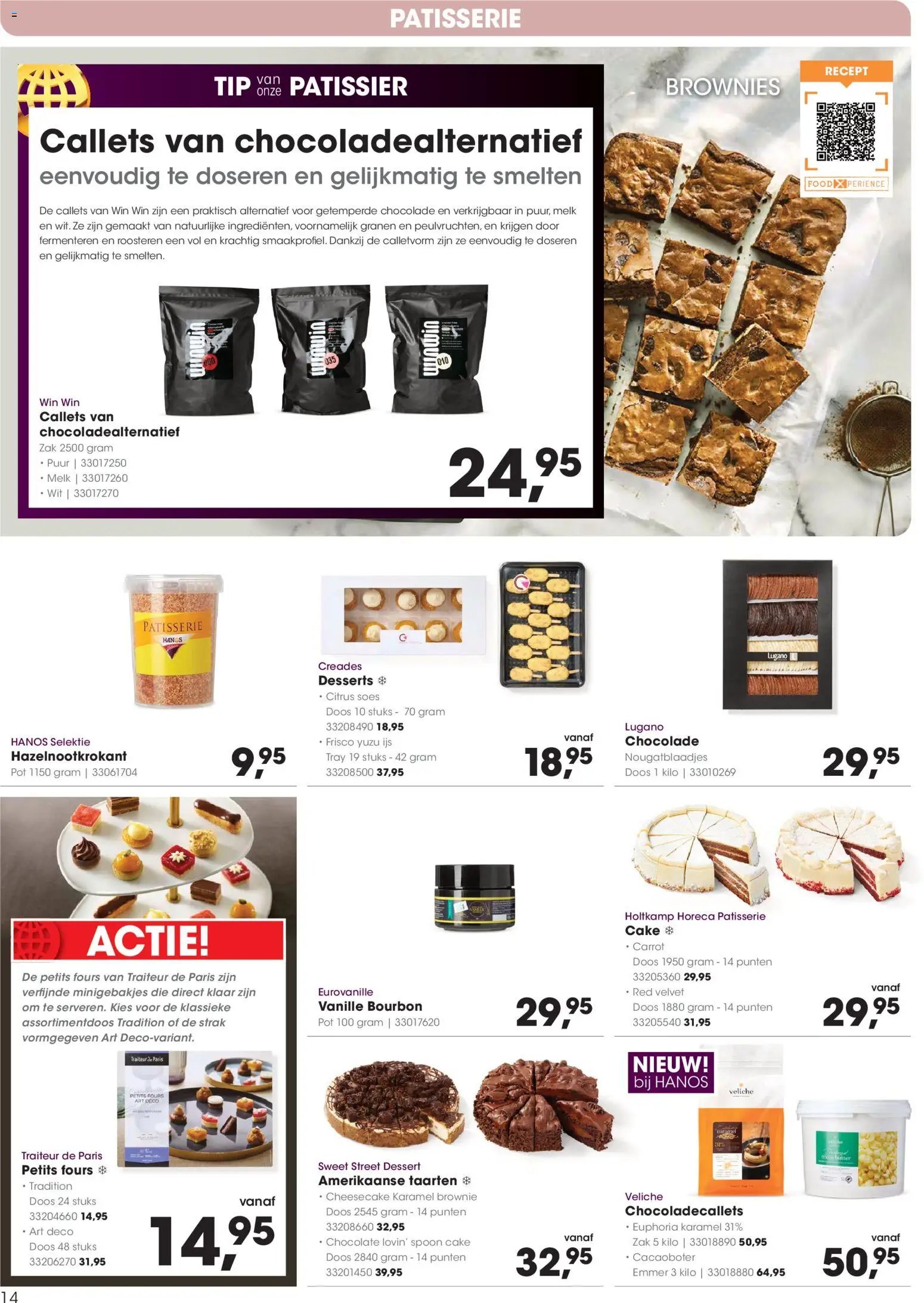 {H1} | Pagina: 14 | Producten: Granen, Zak, Dessert, Taarten