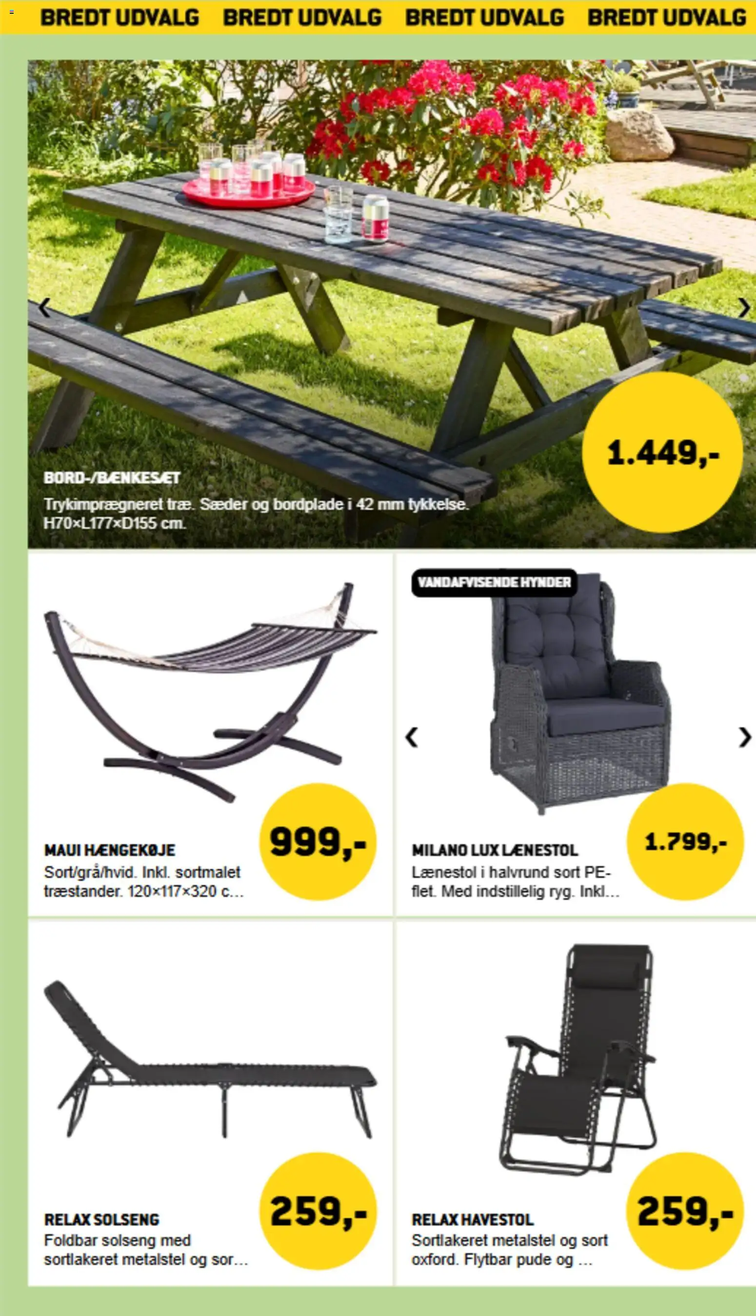 XL-BYG tilbudsavis – gyldig fra 22.05.2026 | Side: 23 | Produkter: Pude, Lænestol