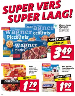 Nettorama folder - Voorbeeld van een folder van Nettorama, geldig van 03-08-2026 | Pagina: 12 | Producten: Salami, Twix, Snickers