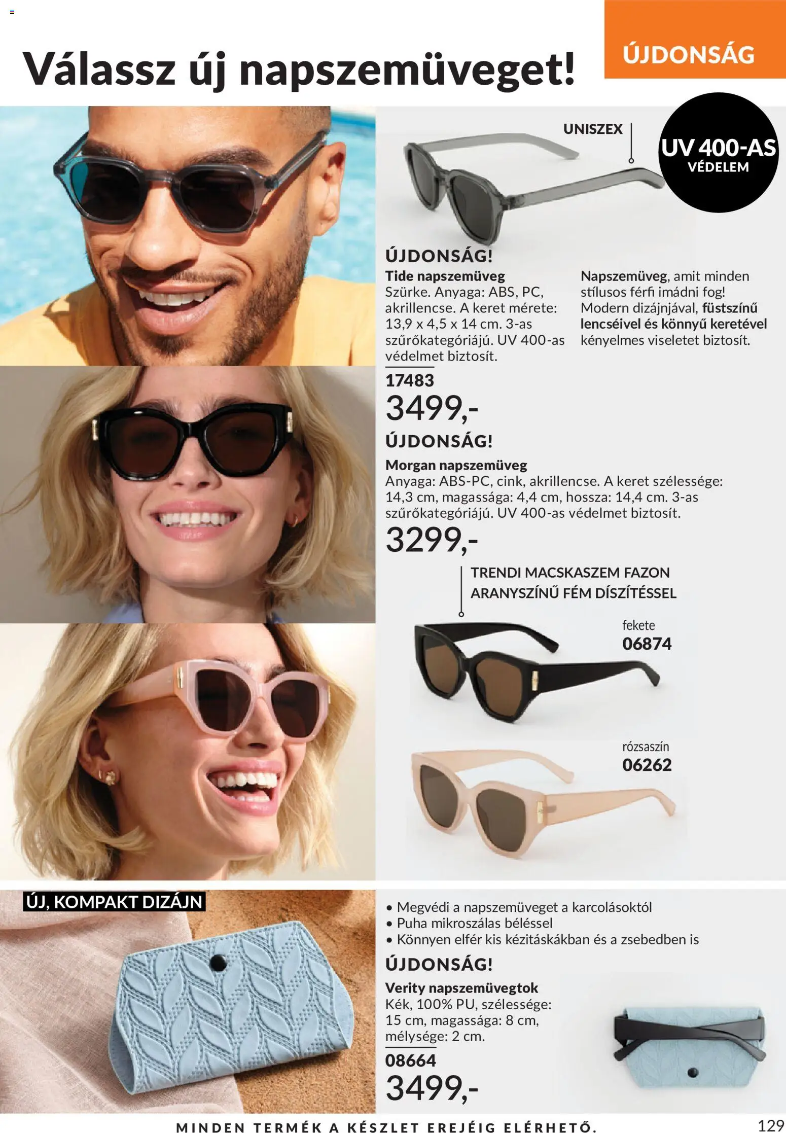 Avon akciós ujság - amely érvényes a következő dátumtól: 01.06.2026 | Oldal: 157 | Termékek: Napszemüveg