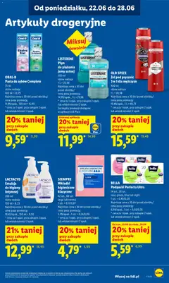 Pogląd oferty "ORAL-B Pasta do zębów Complete, 75 ml" - ważna od 25.06.2026 | Strona: 91