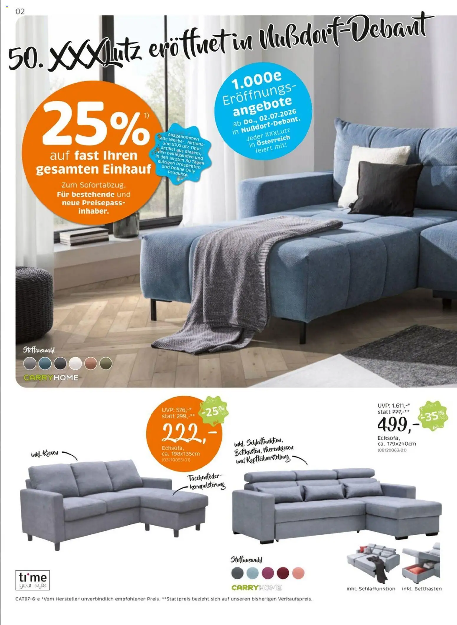 XXXLutz Carry Home gültig ab 30.06.2026 | Seite: 2 | Produkte: Kissen