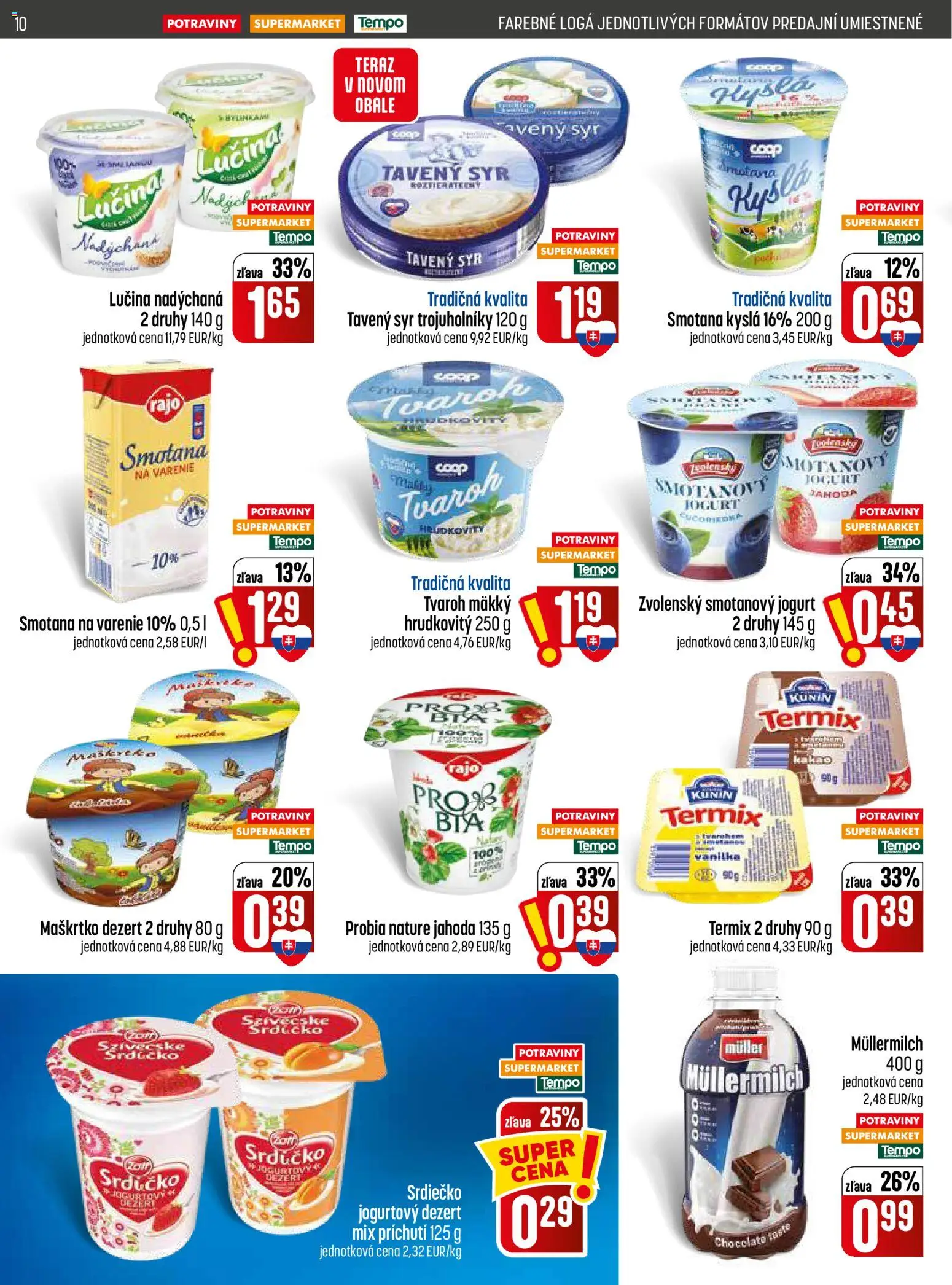 Nové COOP Jednota akcie – leták je platný od 26.08.2026 | Strana: 10