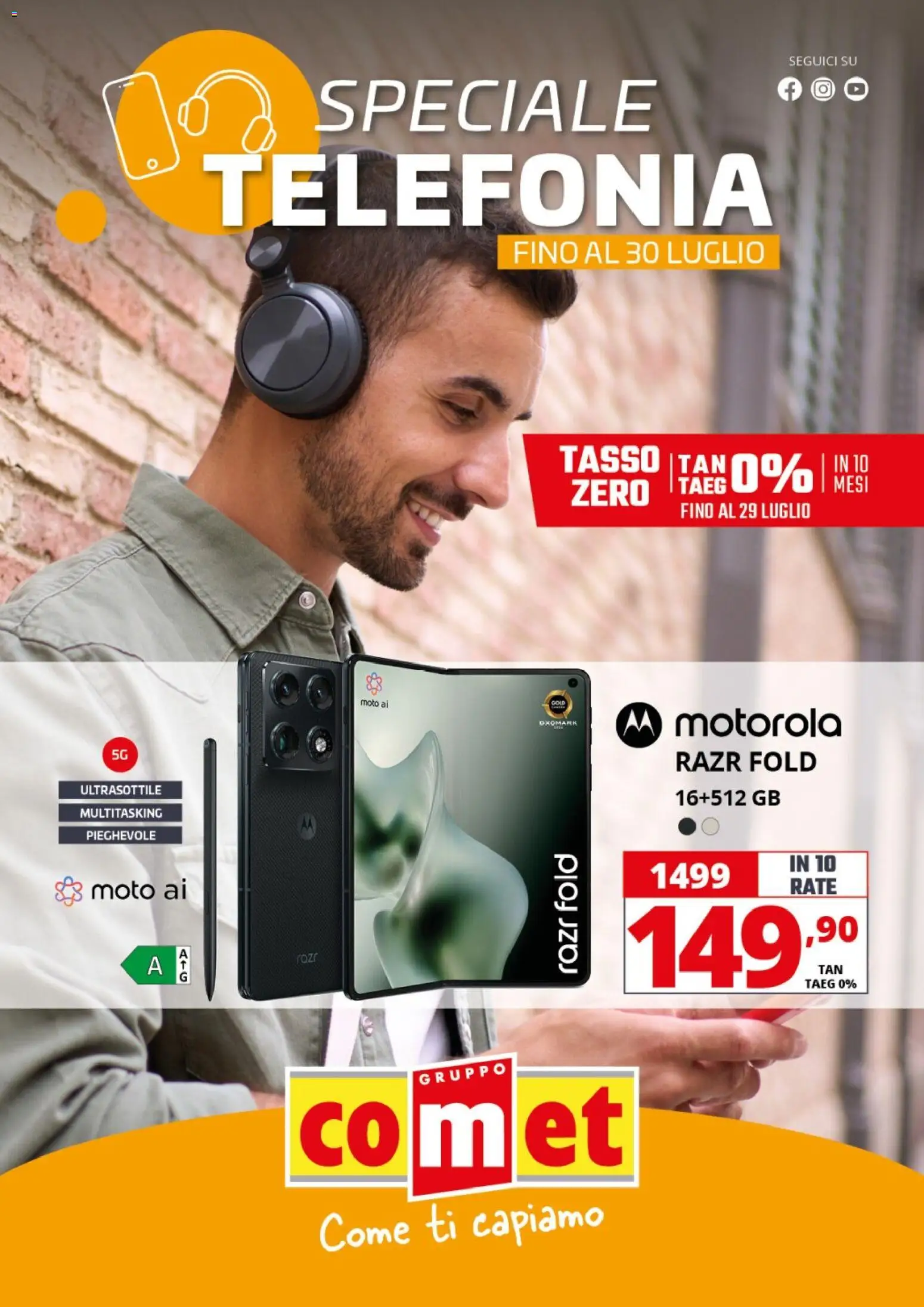 Comet volantino Telefonia dal 24/07/2026 anteprima > nuovo offerte!⏳ catalogue cover