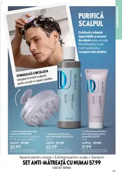 Ofertele Oriflame valabile de la 06.05.2026 | Pagină: 135 | Produse: Exfoliant, Scrub, Mâner, Șampon